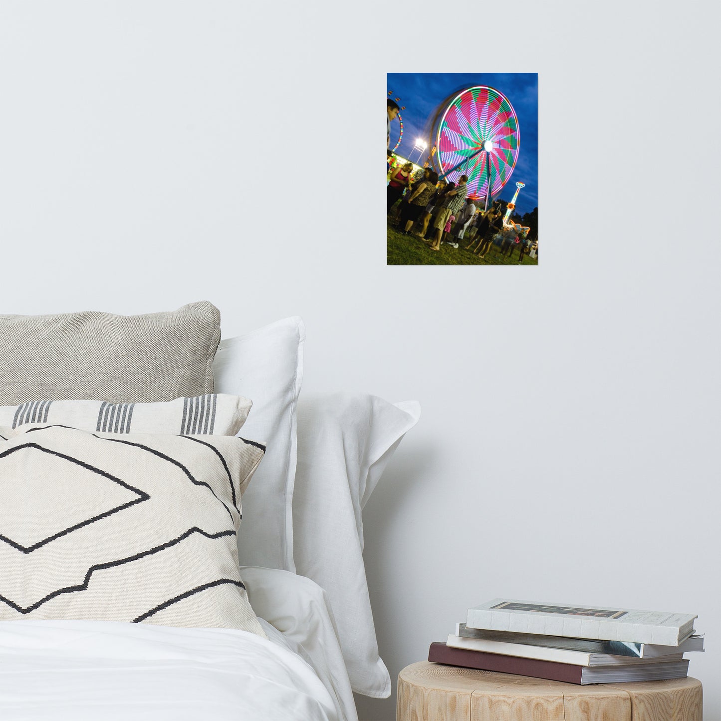 Ferris Wheel 1 Urban Street Photograph Loose Unframed Wall Art Prints