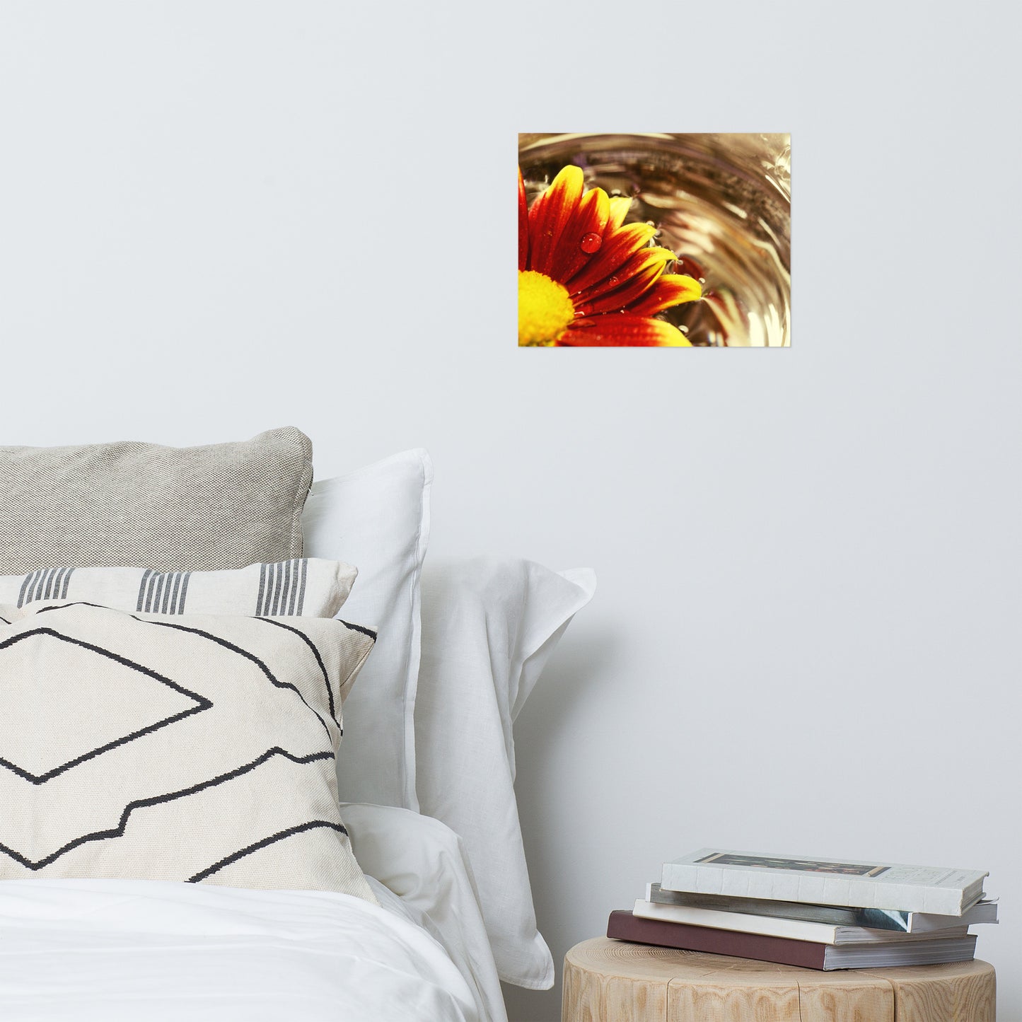 Floating Mum Floral Nature Photo Loose Unframed Wall Art Prints