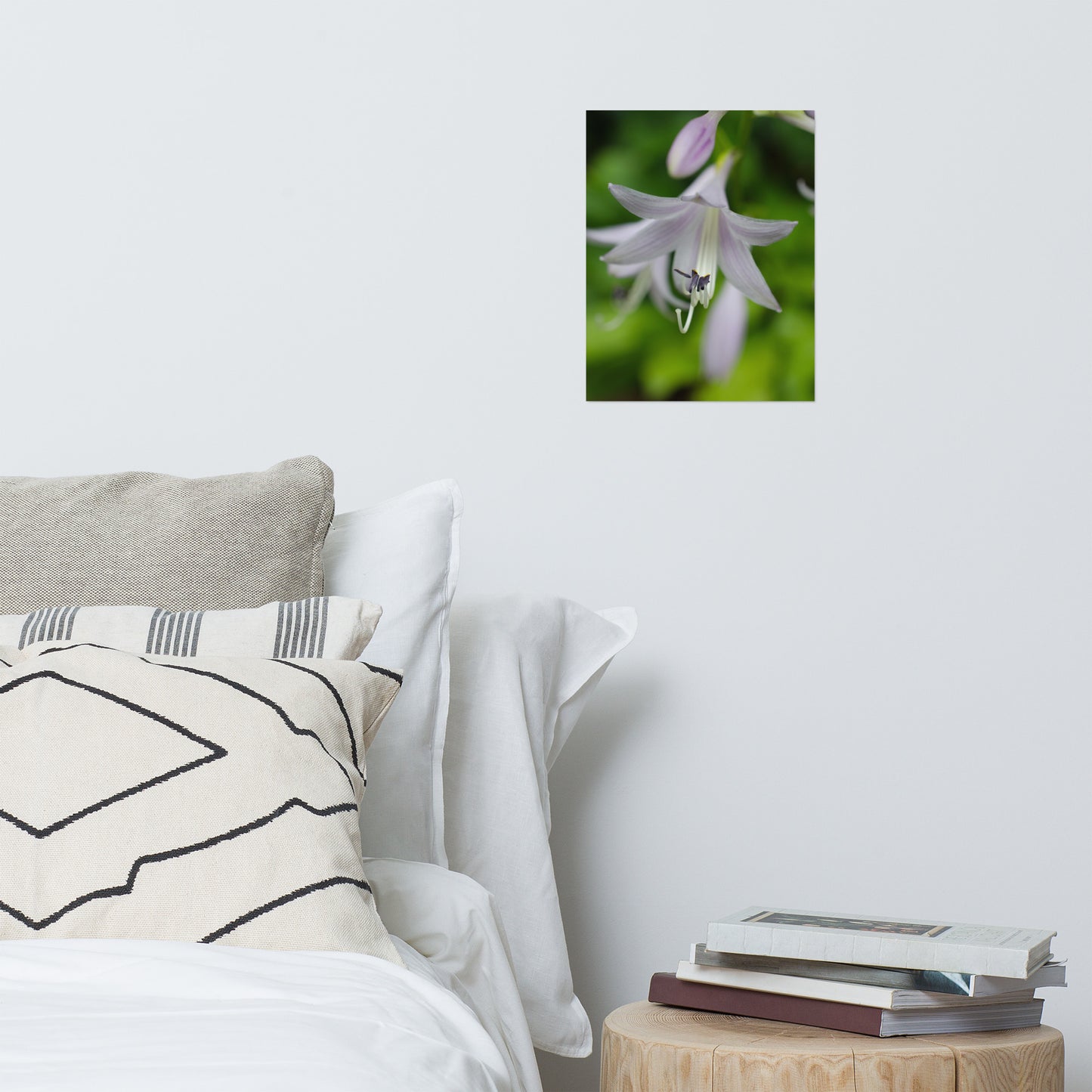 Hosta Bloom Floral Nature Photo Loose Unframed Wall Art Prints