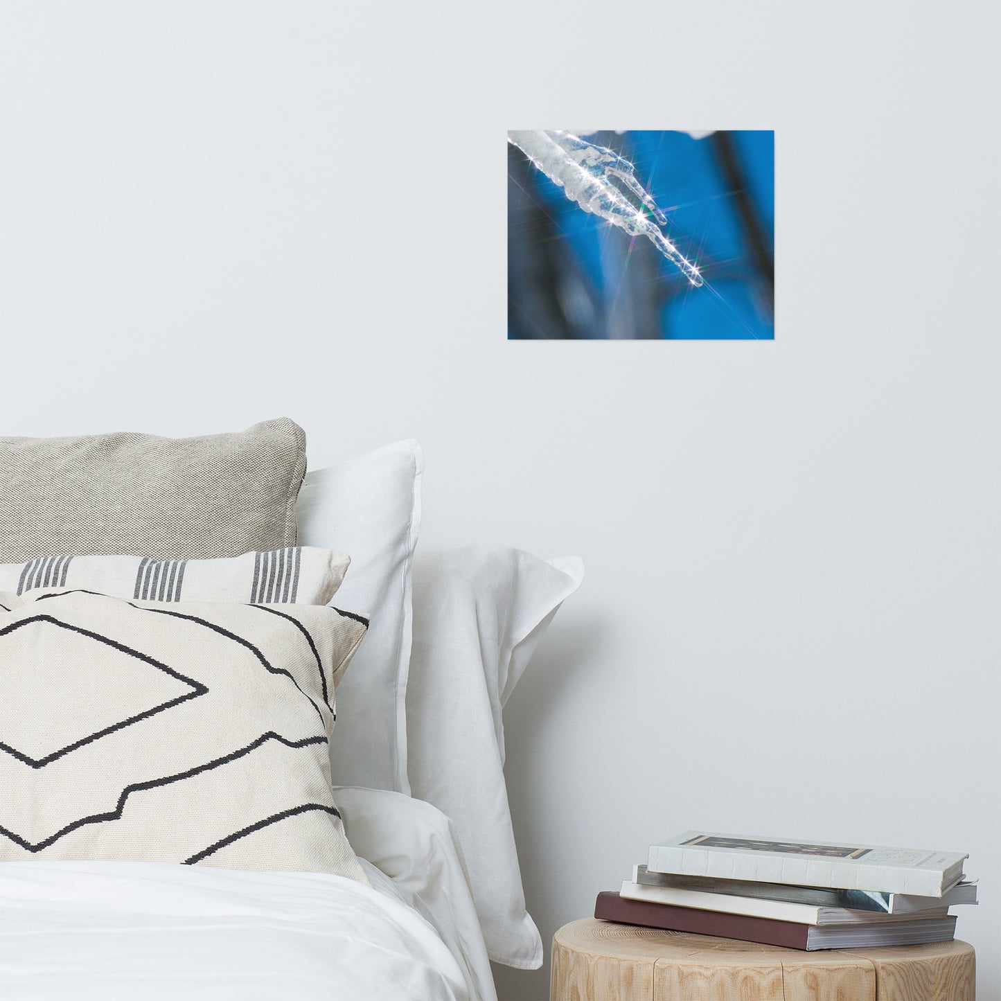 Icicle Nature Photo Loose Unframed Wall Art Prints