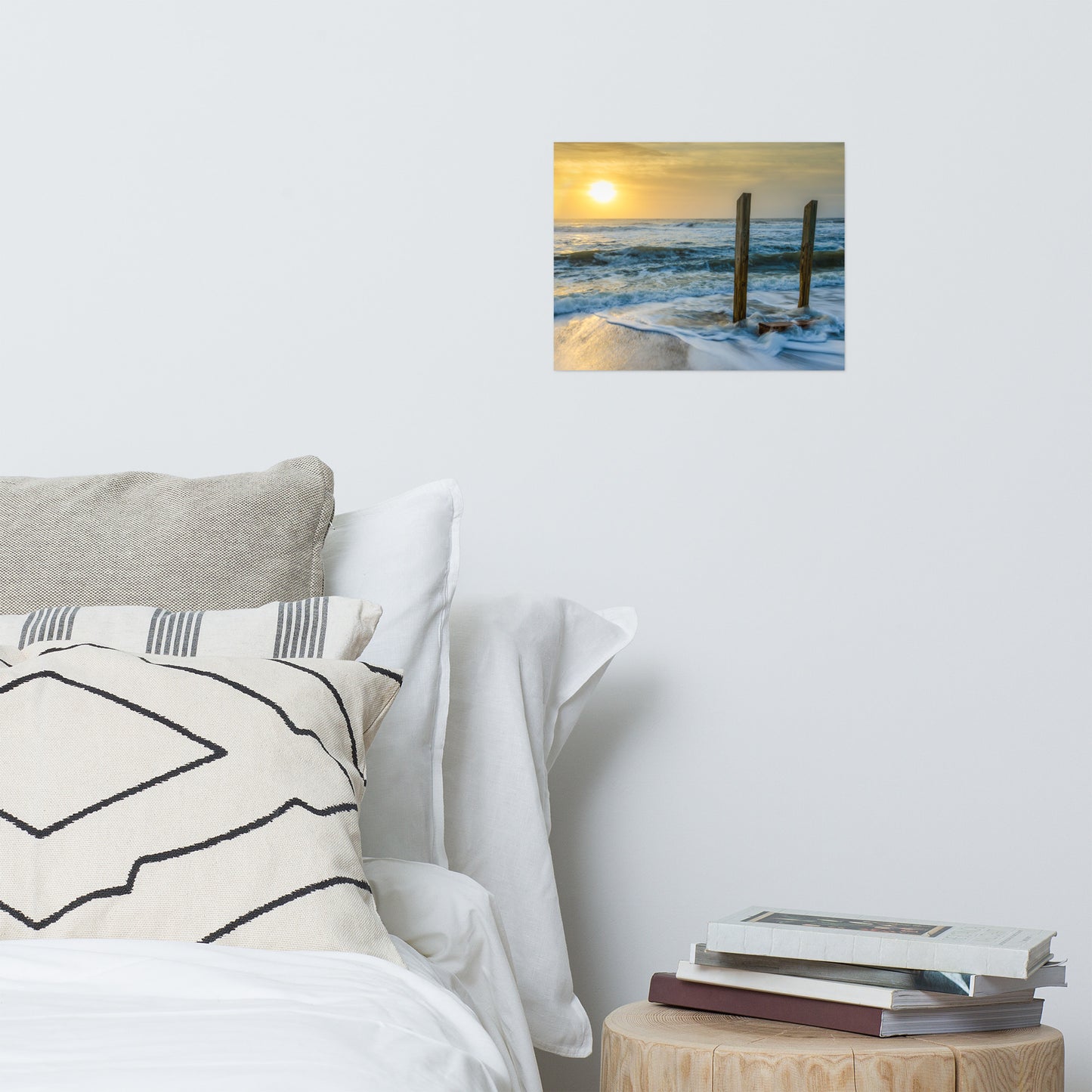 Kissed by the Sea Coastal Landscape Photo Loose Wall Art Prints