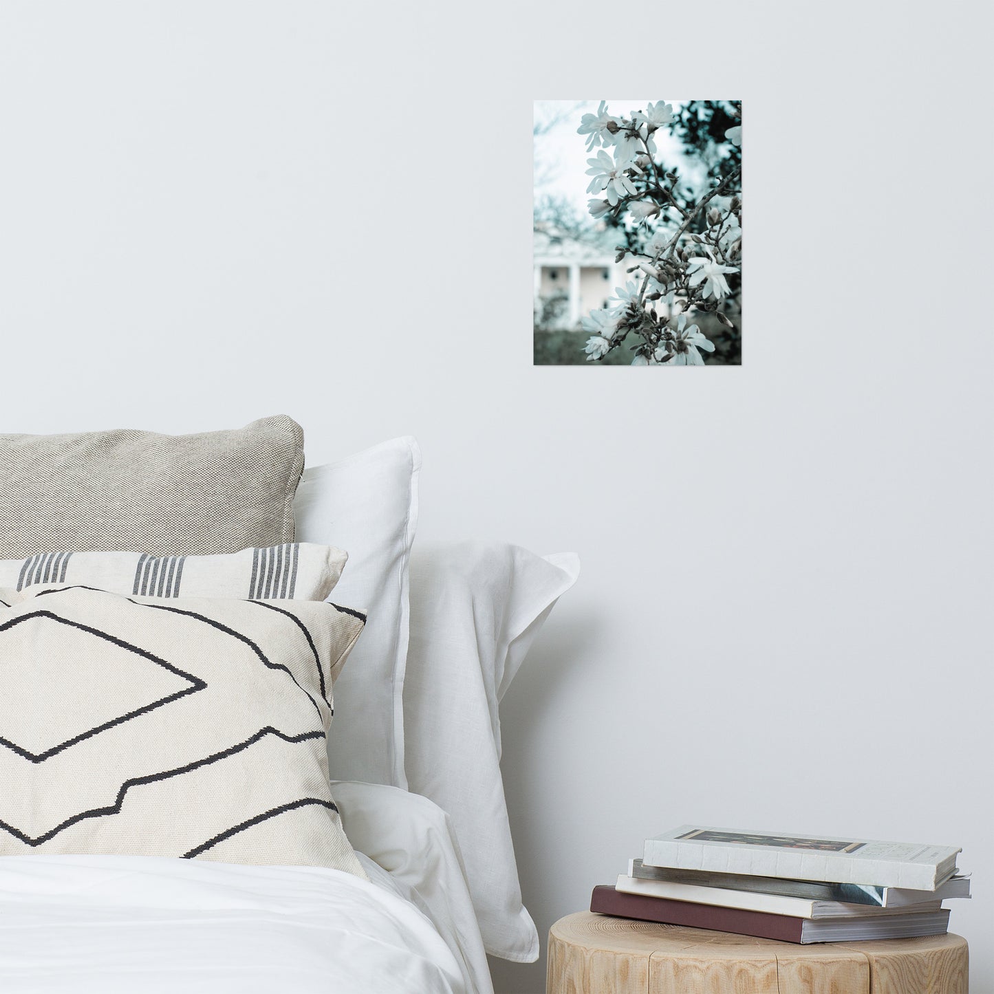 Mansion Blooms Floral Nature Photo Loose Wall Art Print
