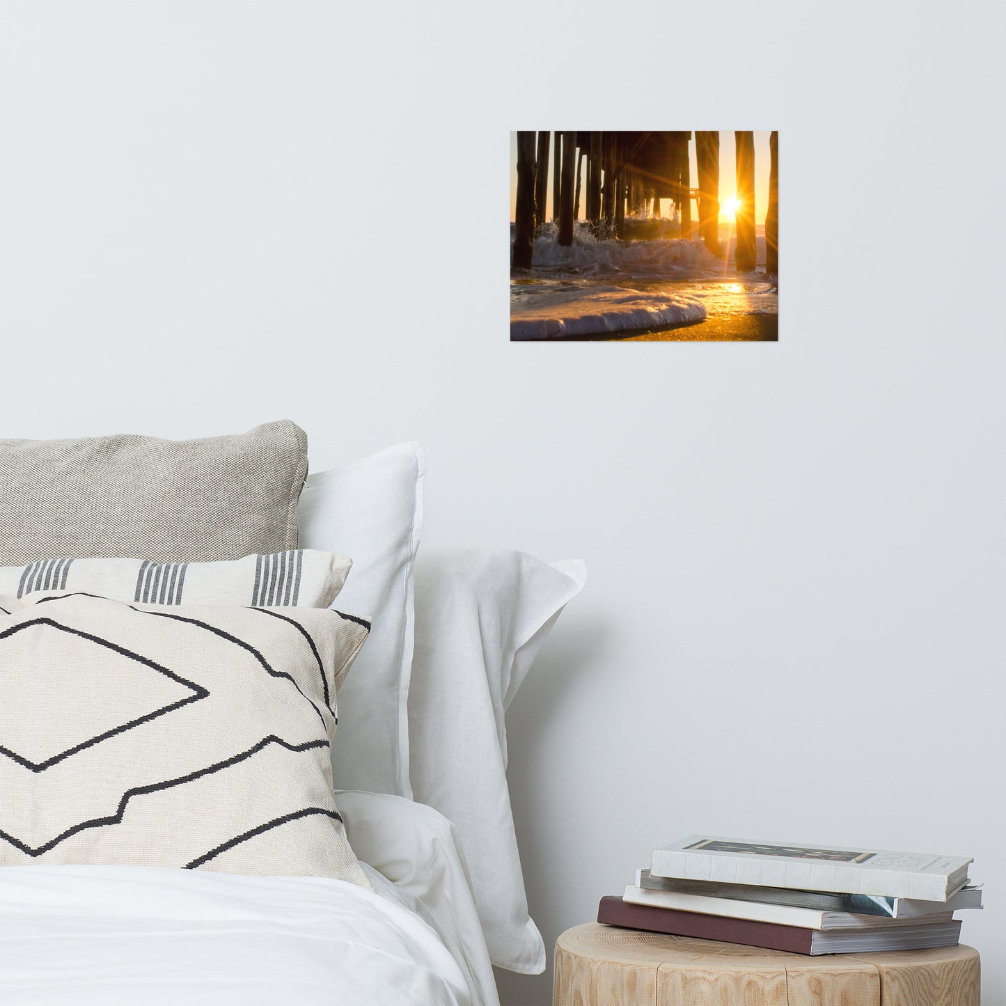 Seafoam In The Sunlight Landscape Photo Loose Wall Art Prints