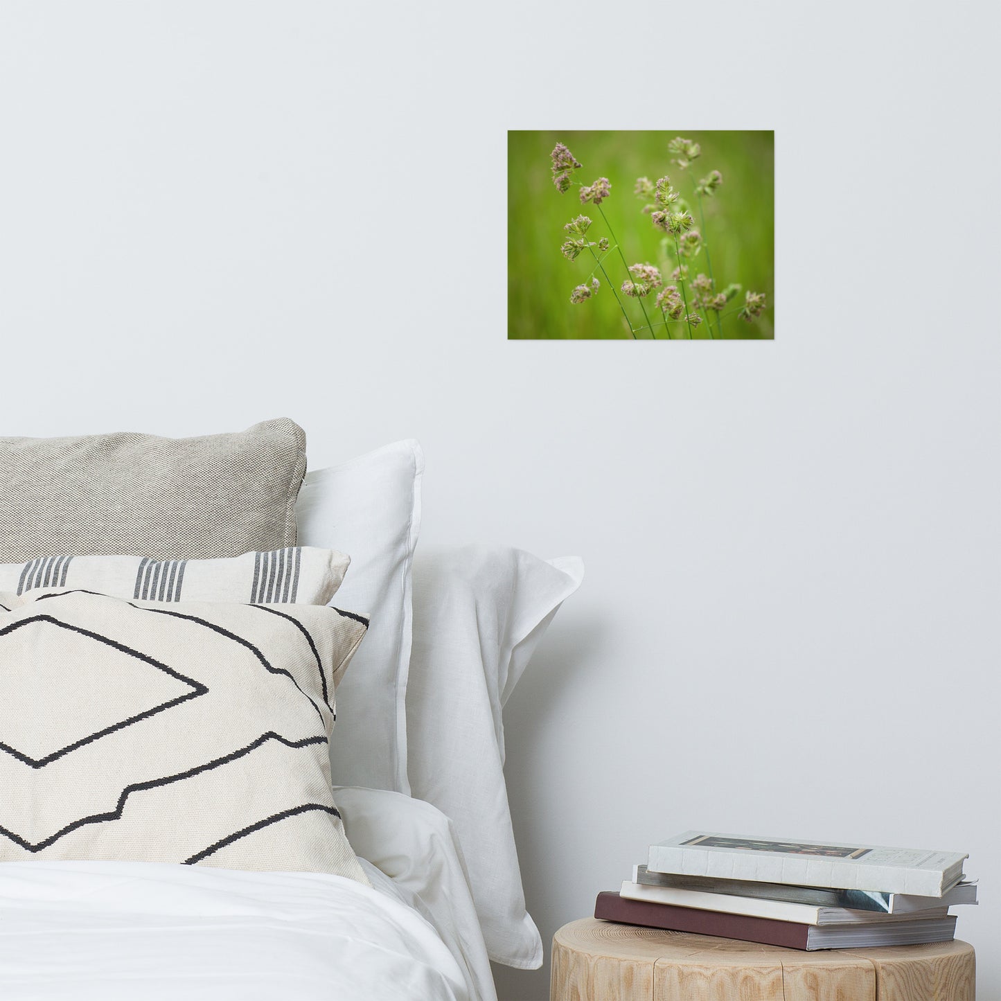 Softened Fields Rustic Farmhouse Style Botanical Nature Photo Loose Unframed Wall Art Prints