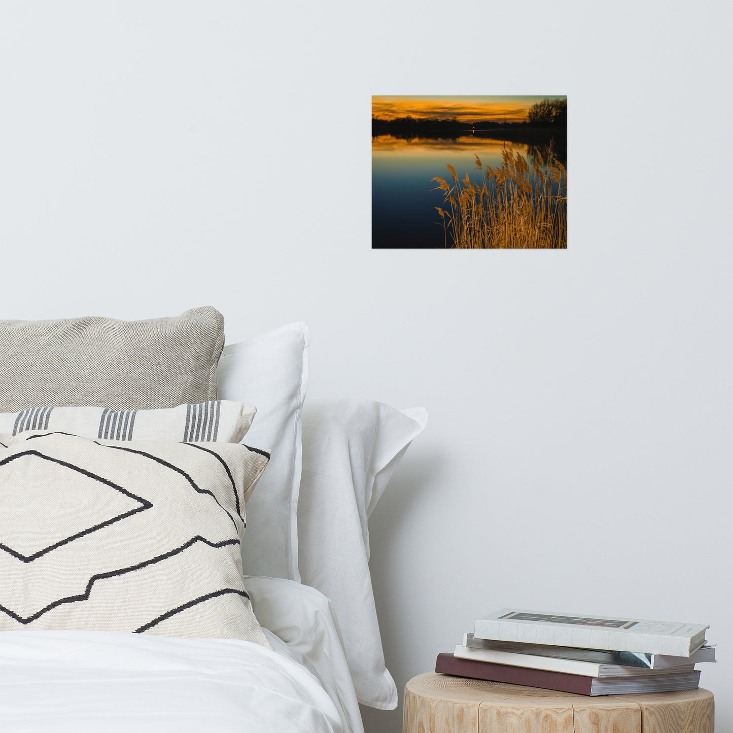 Sunset at Reedy Point Landscape Photo Loose Wall Art Prints