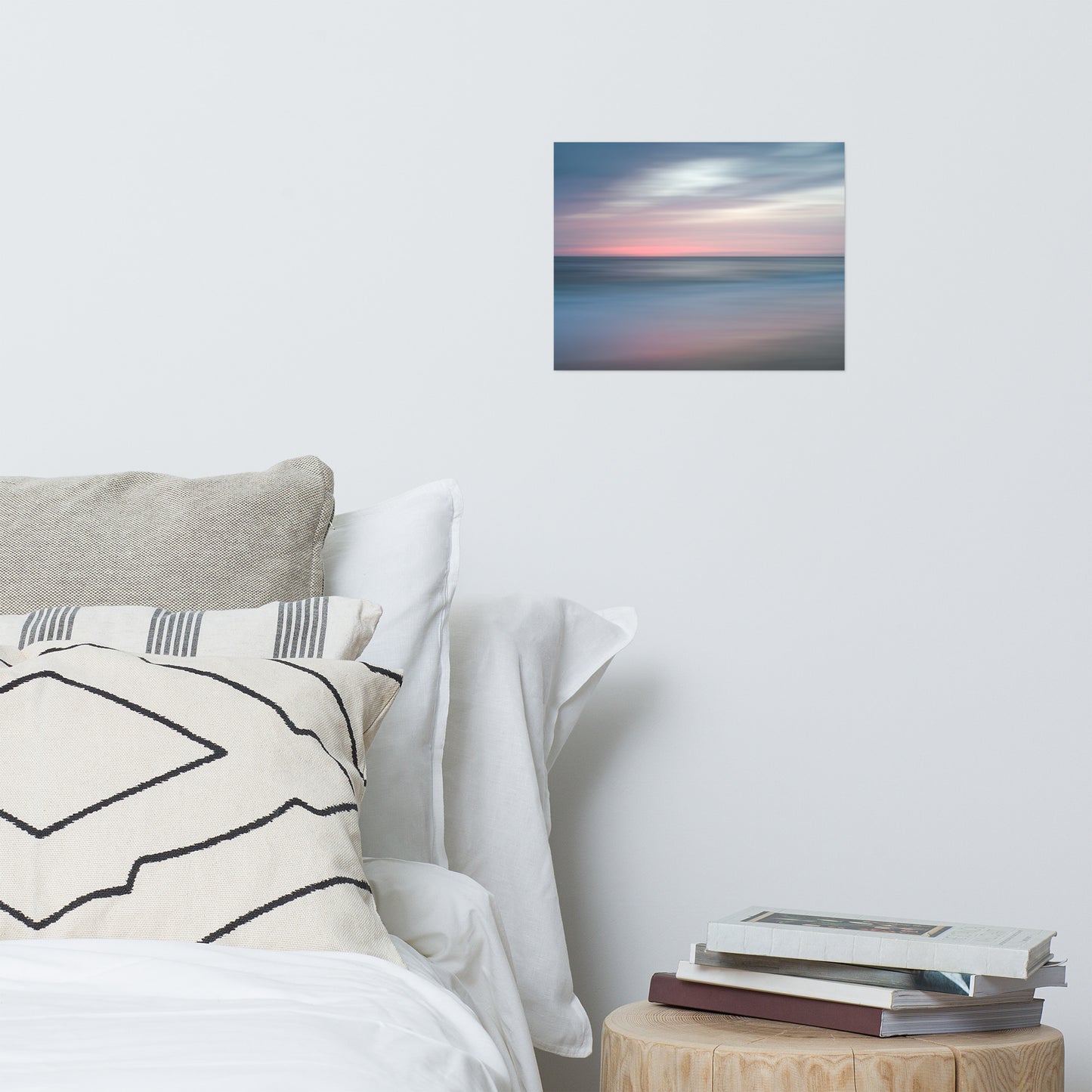 The Colors of Evening on the Beach Landscape Photo Loose Wall Art Prints