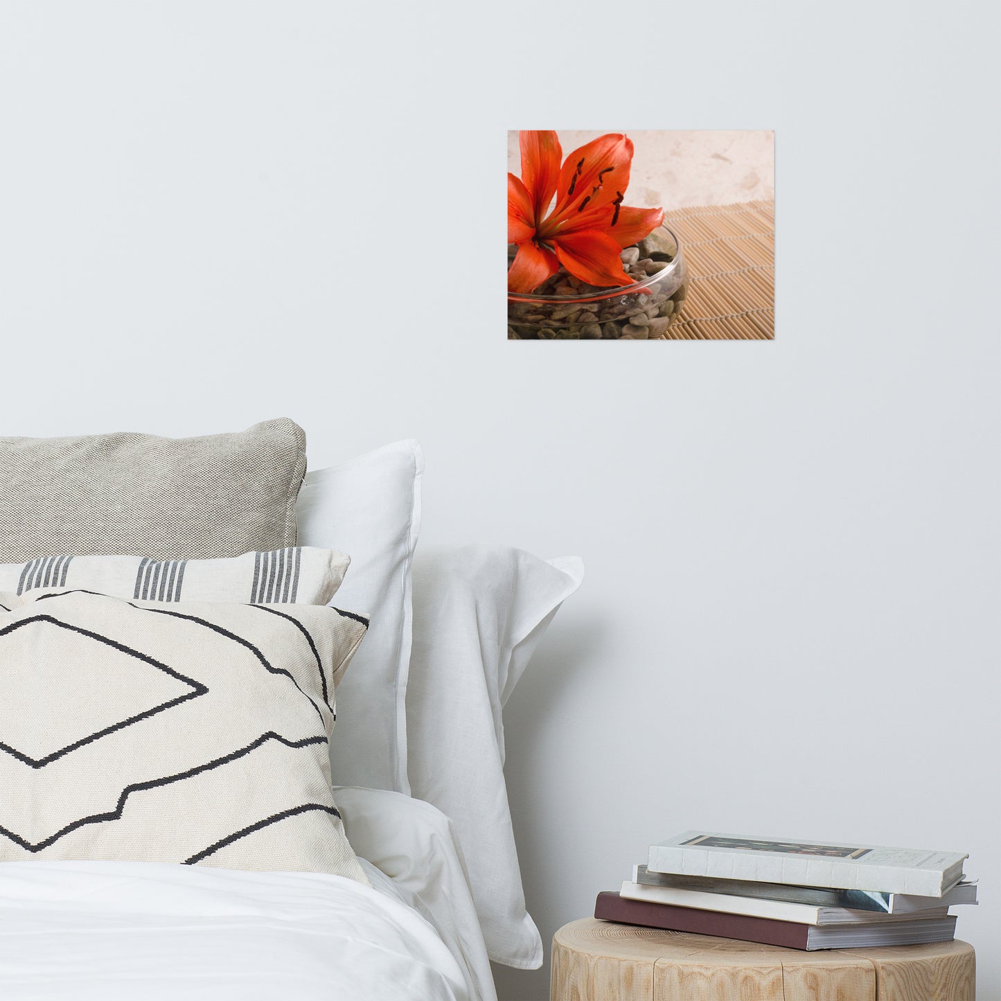 Tranquil Lily Floral Nature Photo Loose Unframed Wall Art Prints