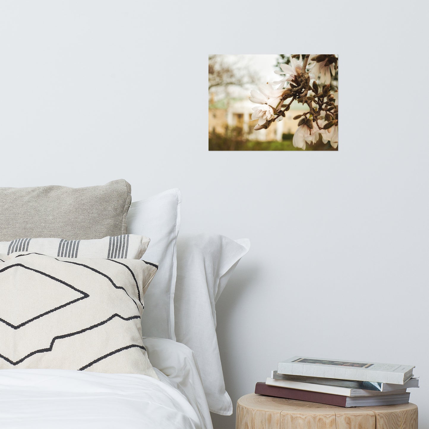 Bellevue Mansion Magnolias Floral Nature Photo Loose Unframed Wall Art Prints