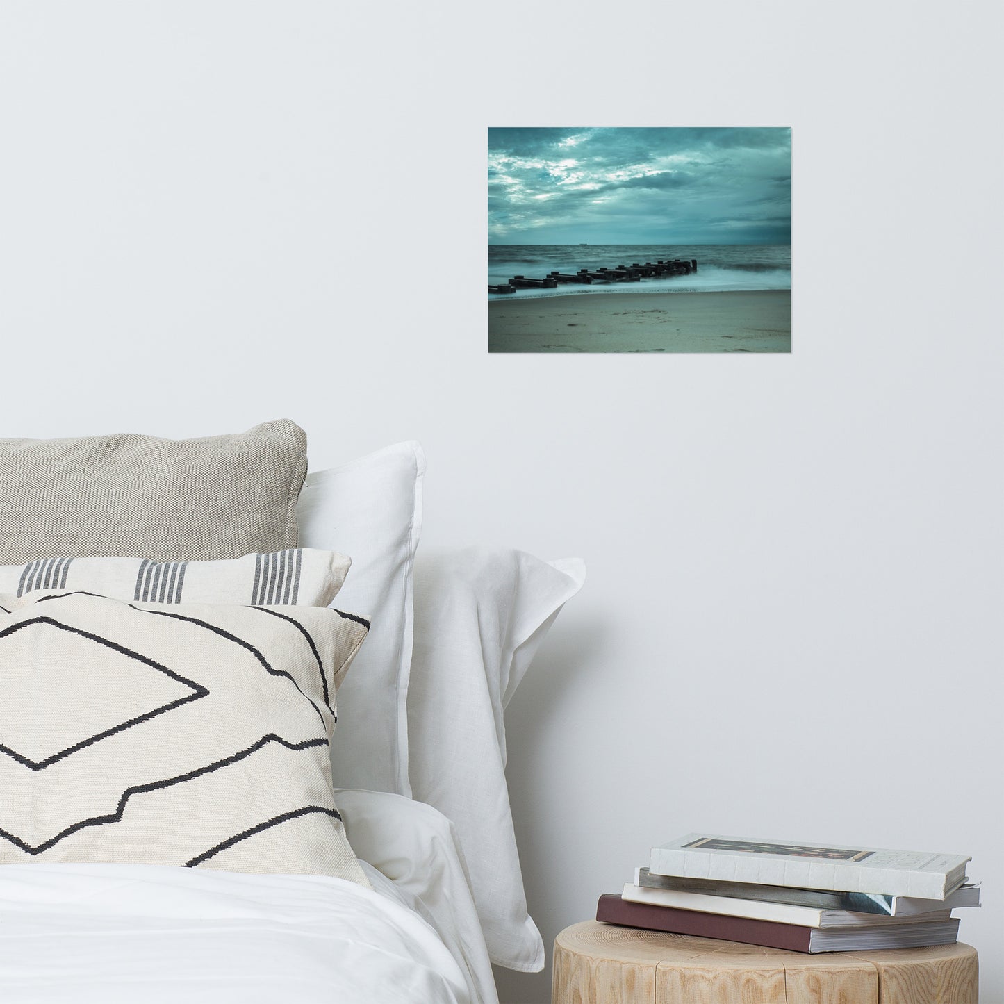 Blue Morning at Rehoboth Landscape Photo Loose Coastal Wall Art Prints