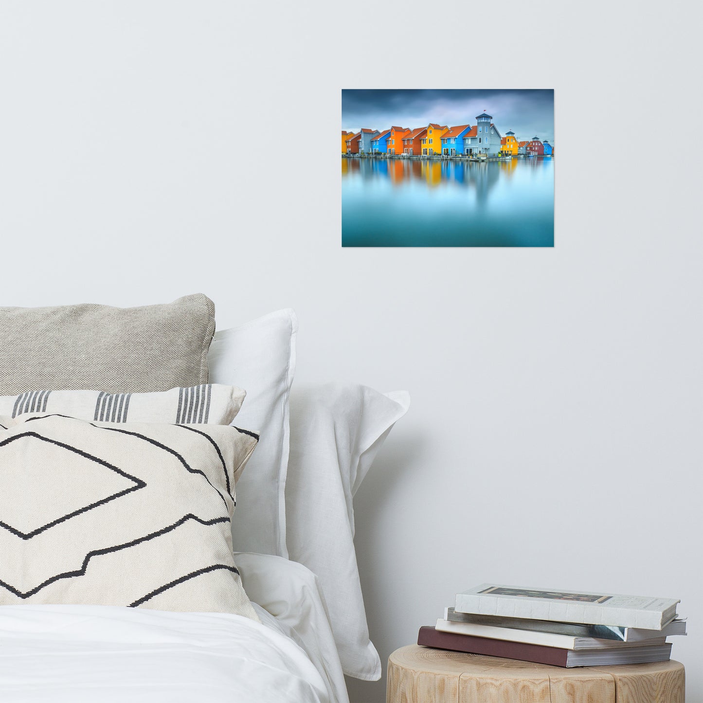 Blue Morning at Waters Edge Landscape Photo Loose Wall Art Prints