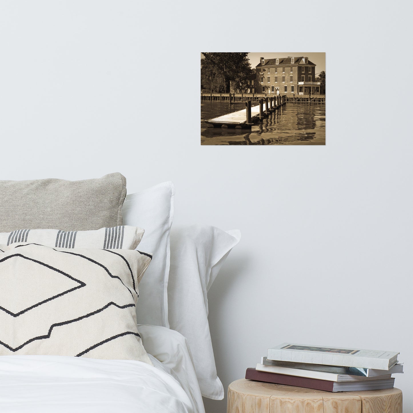 Delaware City Dock Landscape Photo Loose Wall Art Prints