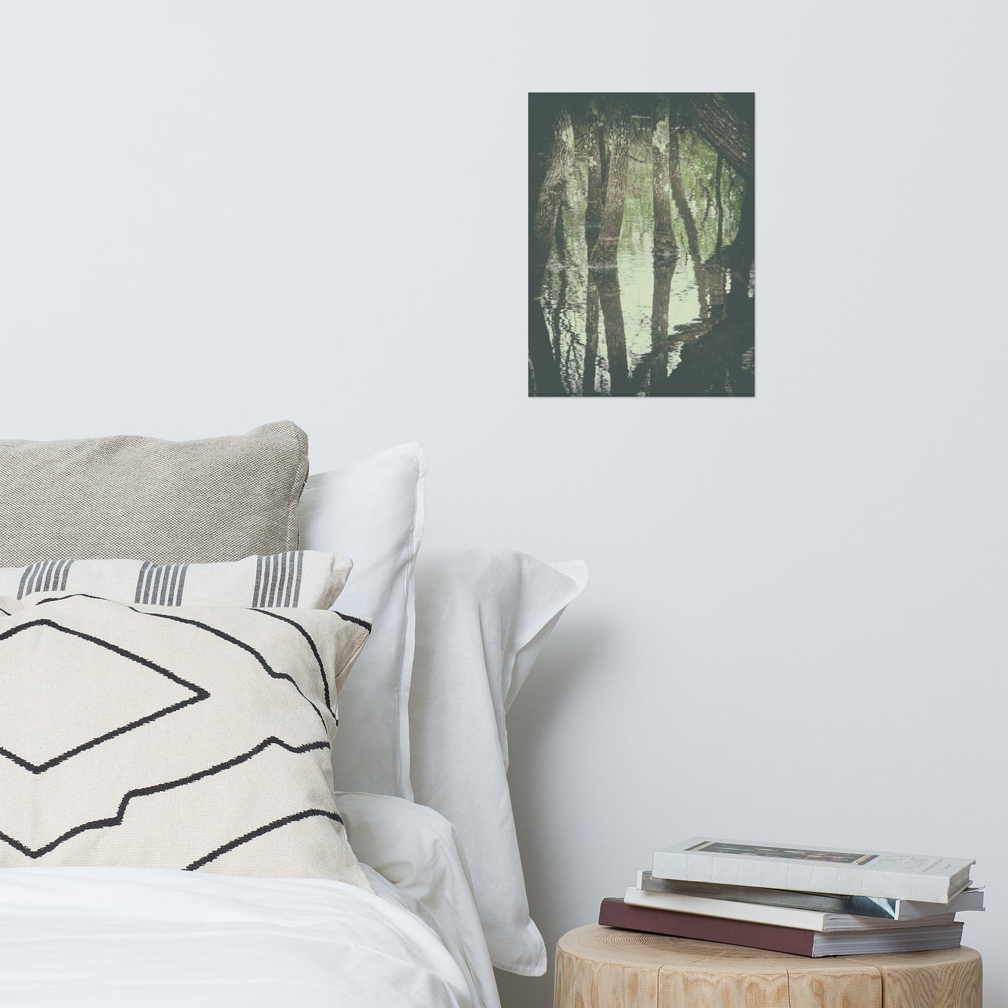 Early Spring Reflections on the Marsh Rustic Botanical Nature Photo Loose Unframed Wall Art Prints