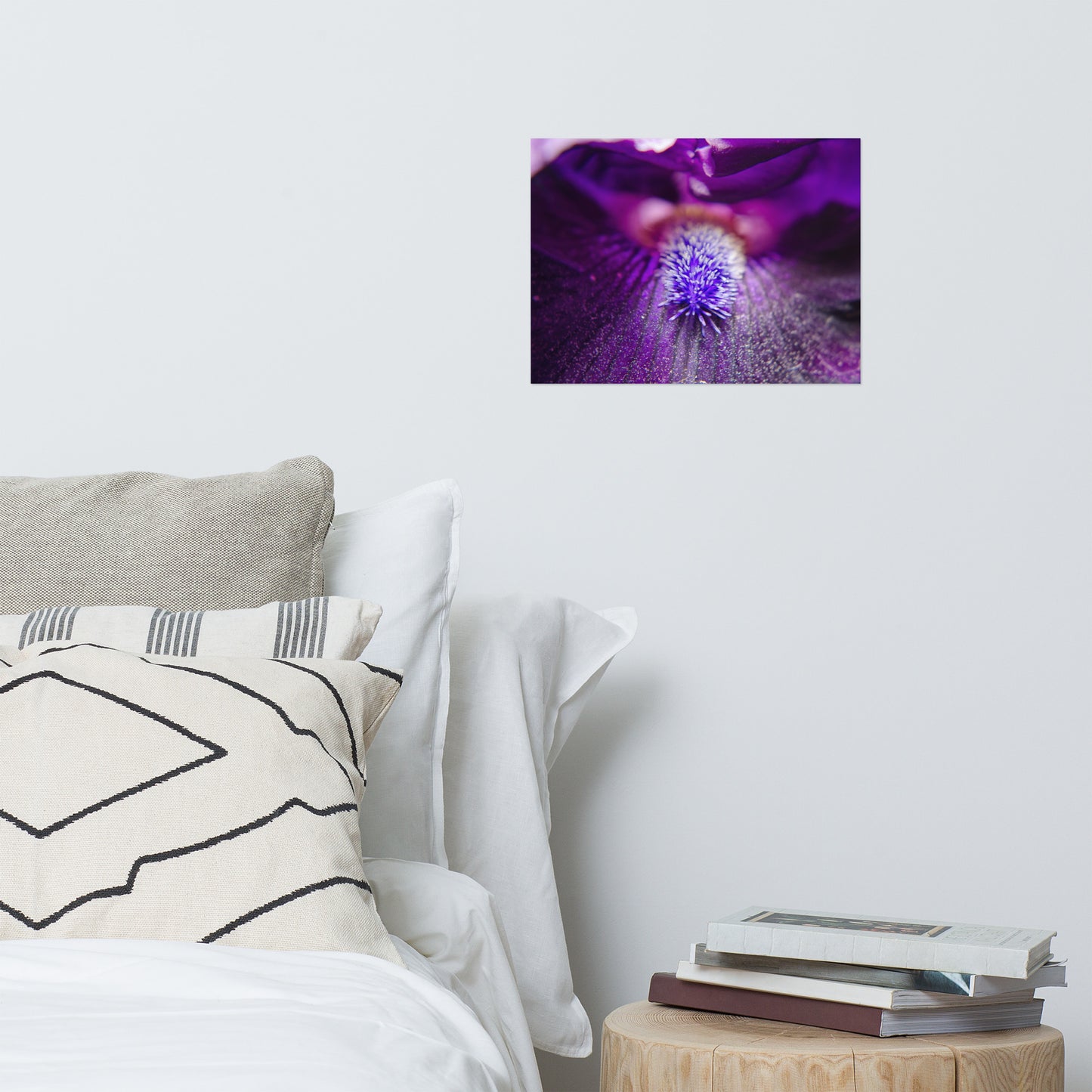 Eye of Iris Floral Nature Photo Loose Unframed Wall Art Prints