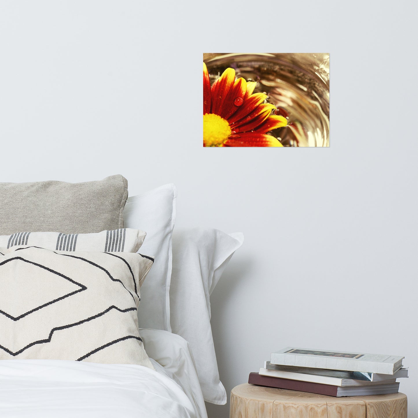 Floating Mum Floral Nature Photo Loose Unframed Wall Art Prints