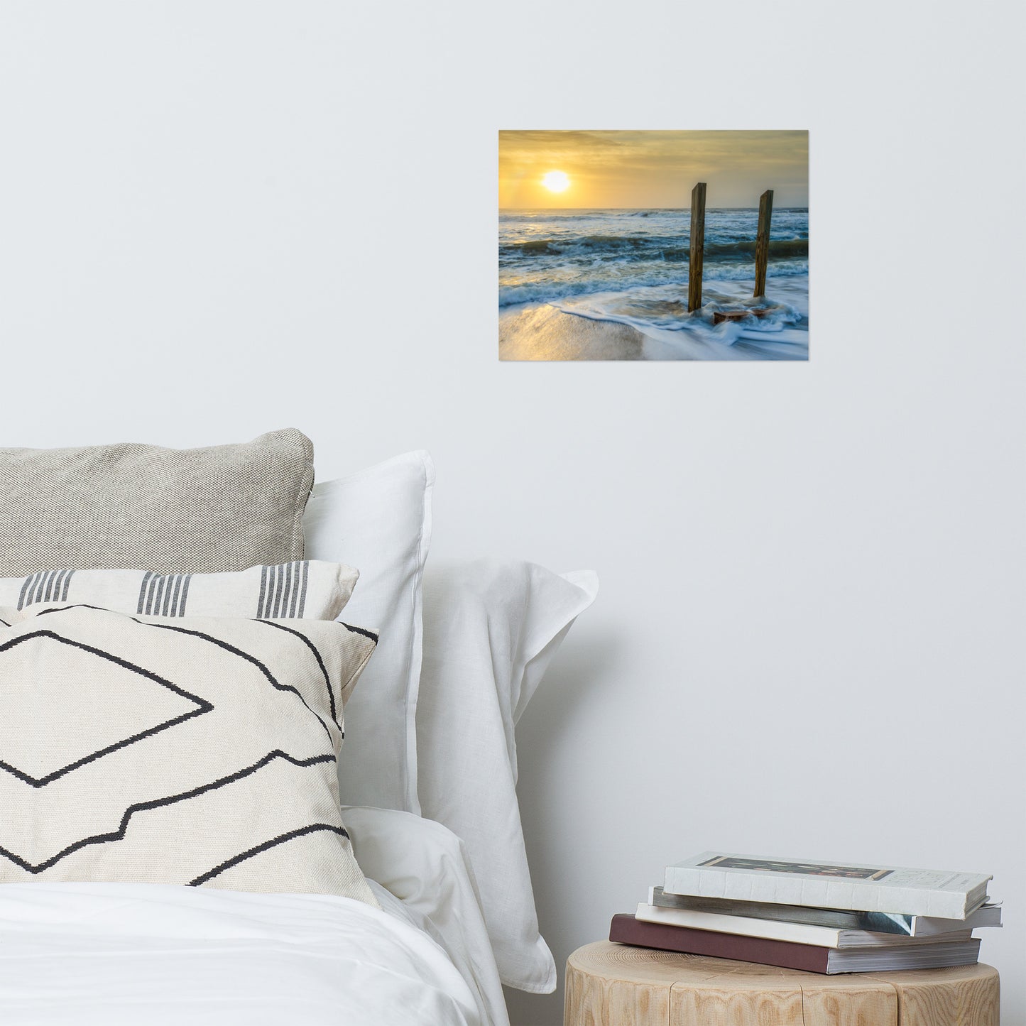 Kissed by the Sea Coastal Landscape Photo Loose Wall Art Prints