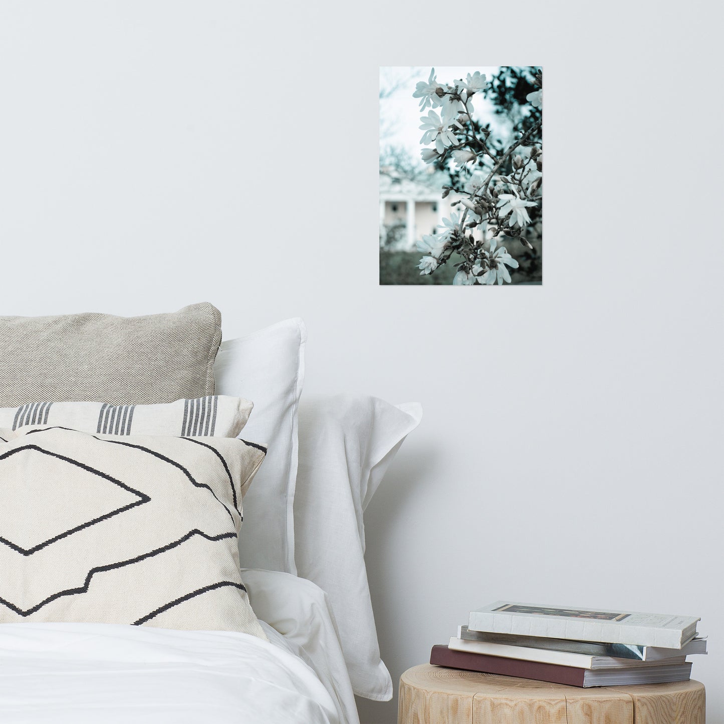 Mansion Blooms Floral Nature Photo Loose Wall Art Print