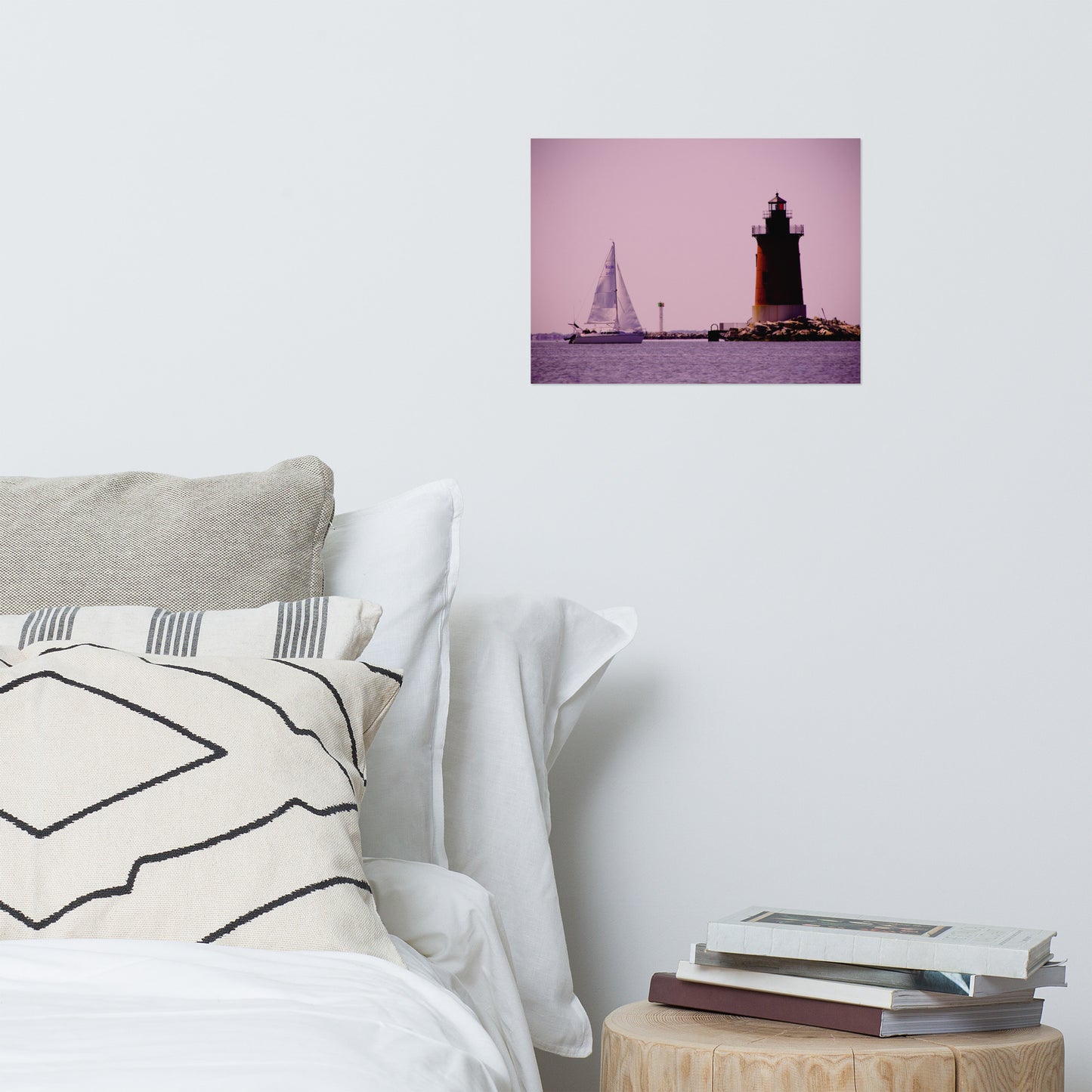 Sailing in the Bay Landscape Photo Loose Wall Art Prints