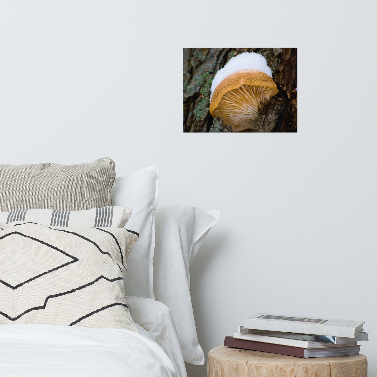 Snow Fungus Rustic Farmhouse Style Botanical Nature Photo Loose Unframed Wall Art Prints