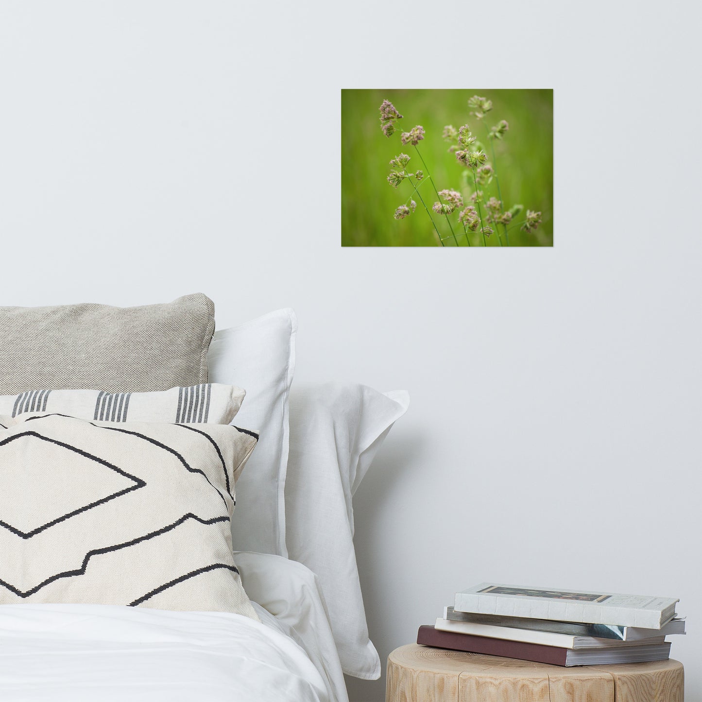 Softened Fields Rustic Farmhouse Style Botanical Nature Photo Loose Unframed Wall Art Prints