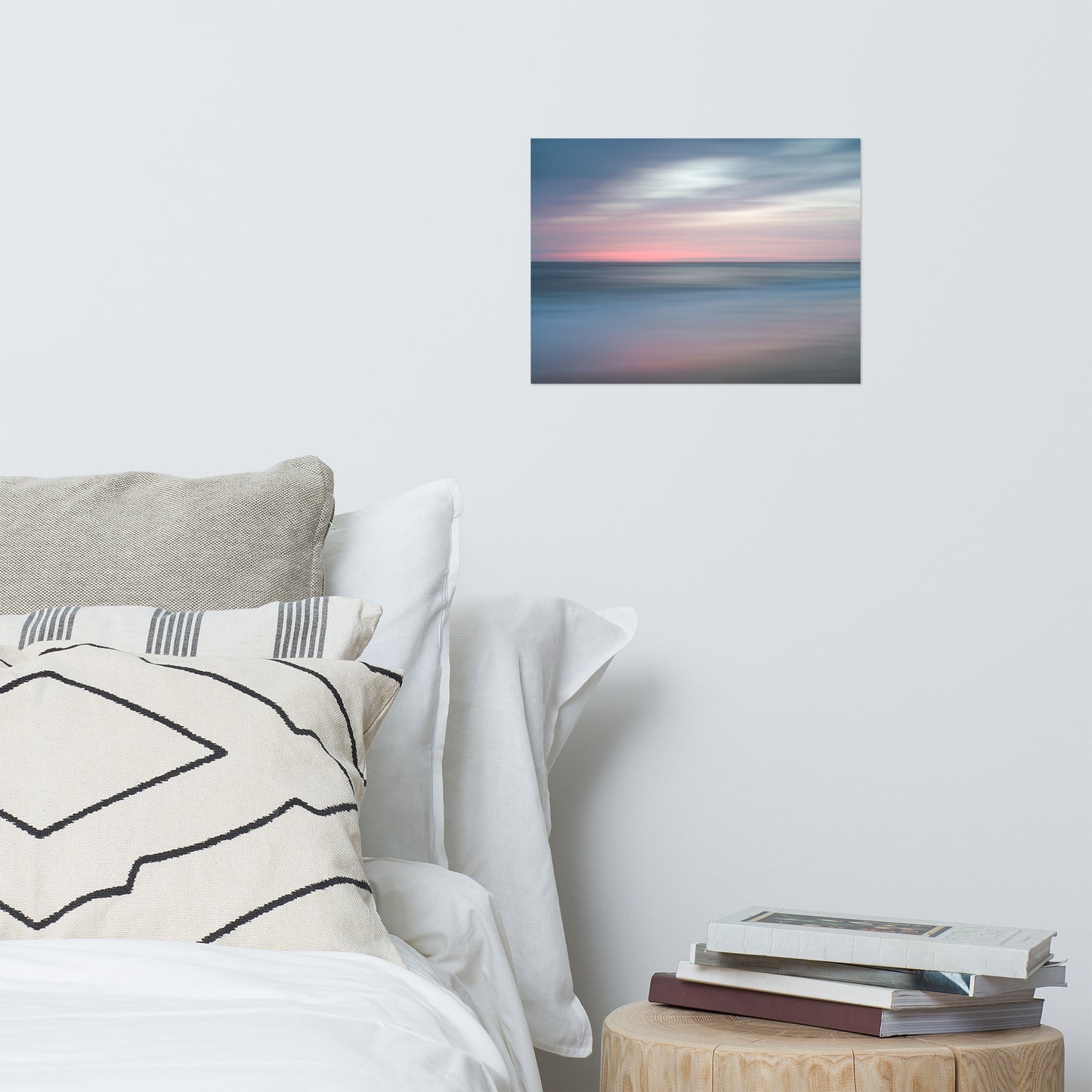 The Colors of Evening on the Beach Landscape Photo Loose Wall Art Prints