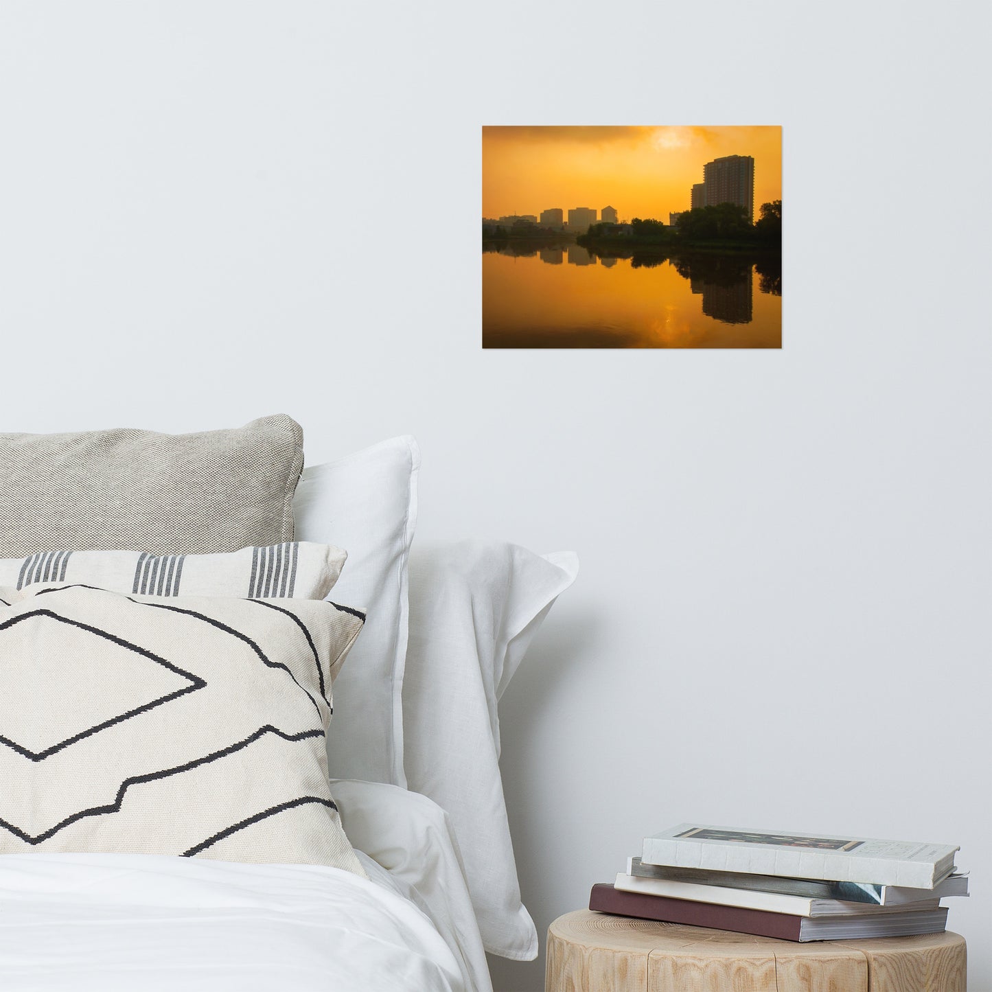 Wilmington at Sunrise Architectural Landscape Photo Loose Wall Art Prints