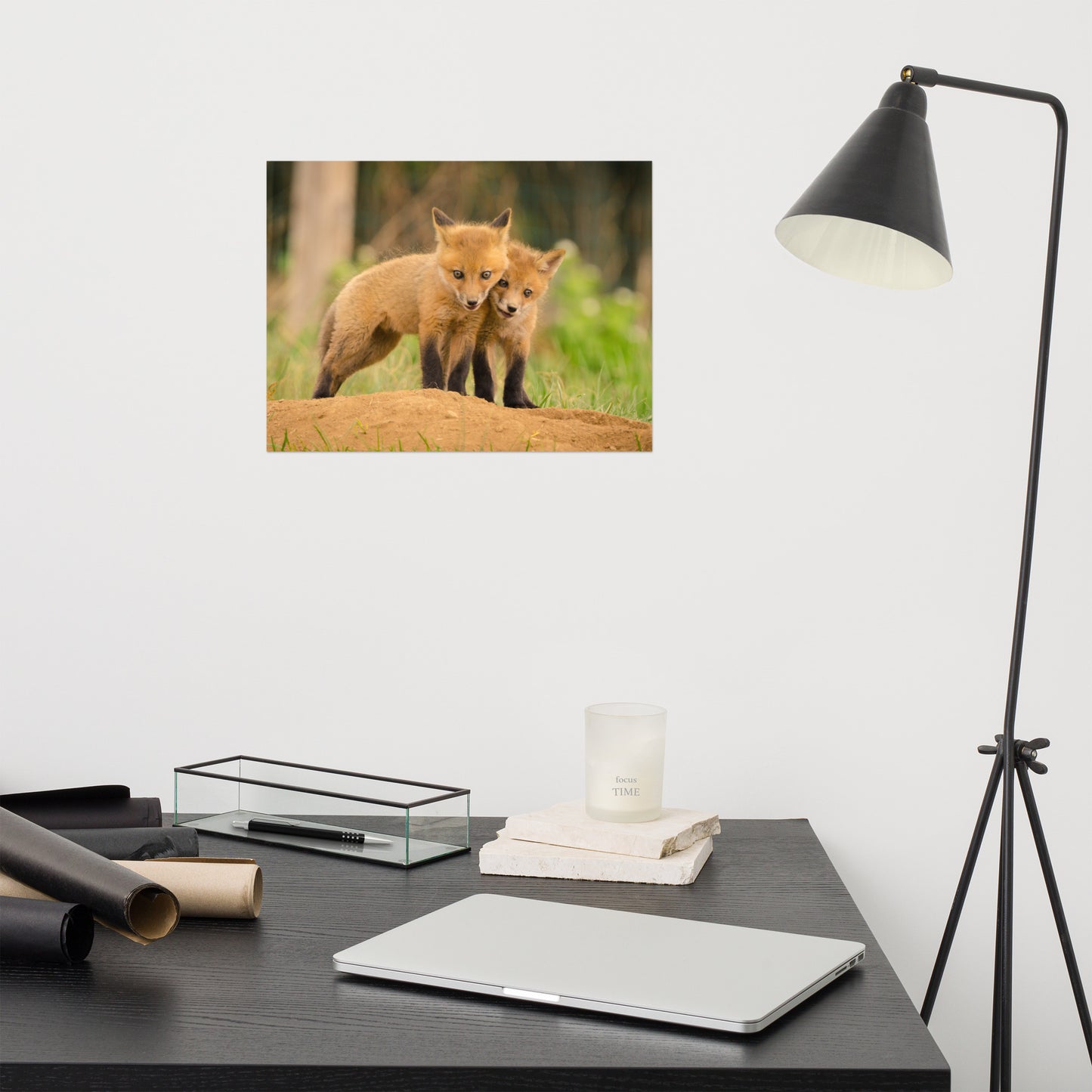 Modern Nursery Wall Decor: Close to You Animal / Wildlife / Nature Photograph Loose / Unframed / Frameless / Frameable Wall Art Prints