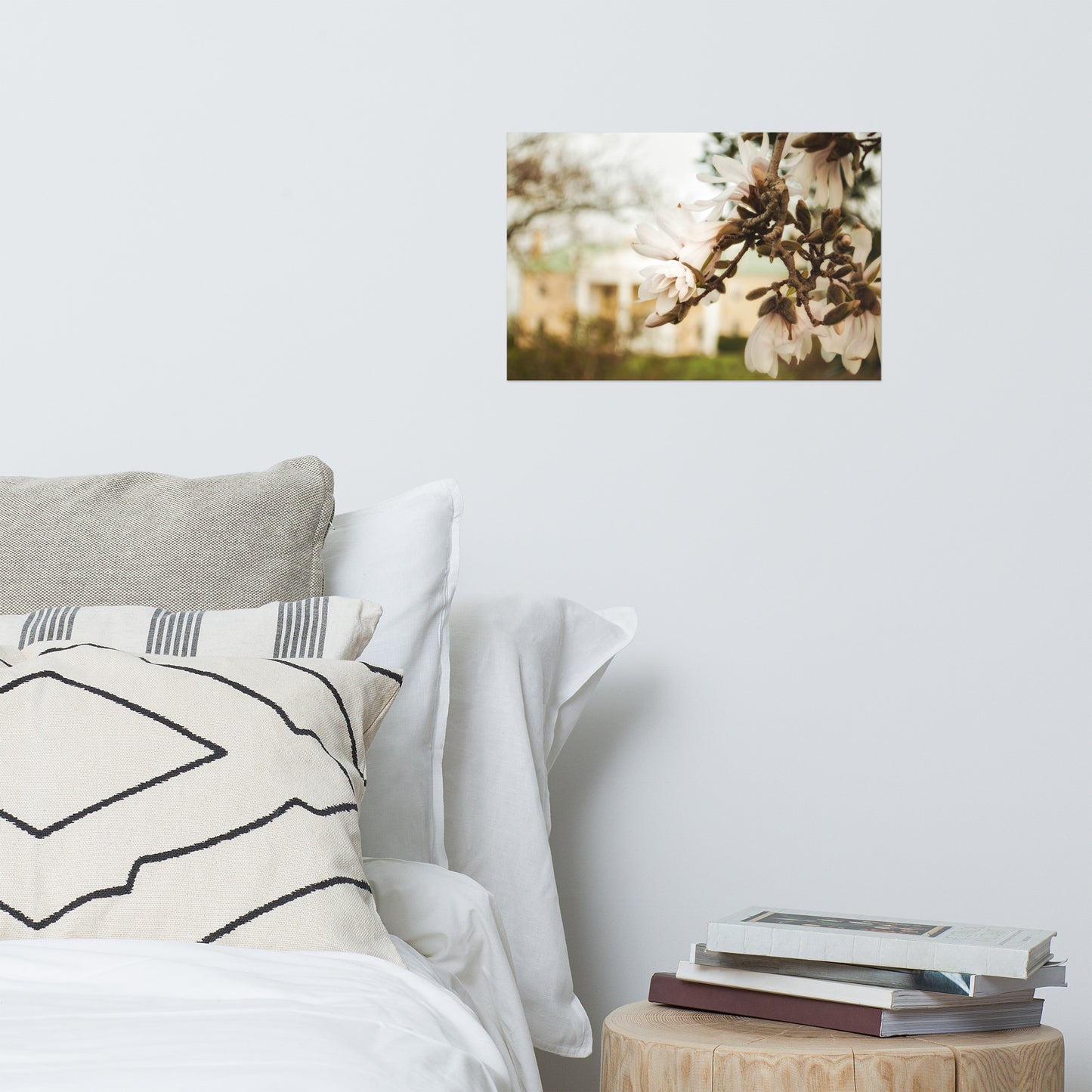 Bellevue Mansion Magnolias Floral Nature Photo Loose Unframed Wall Art Prints
