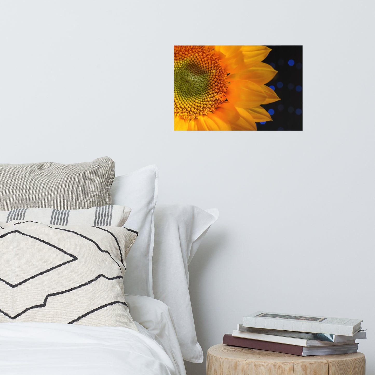 Close-up Sunflower Floral Nature Photo Loose Unframed Wall Art Prints