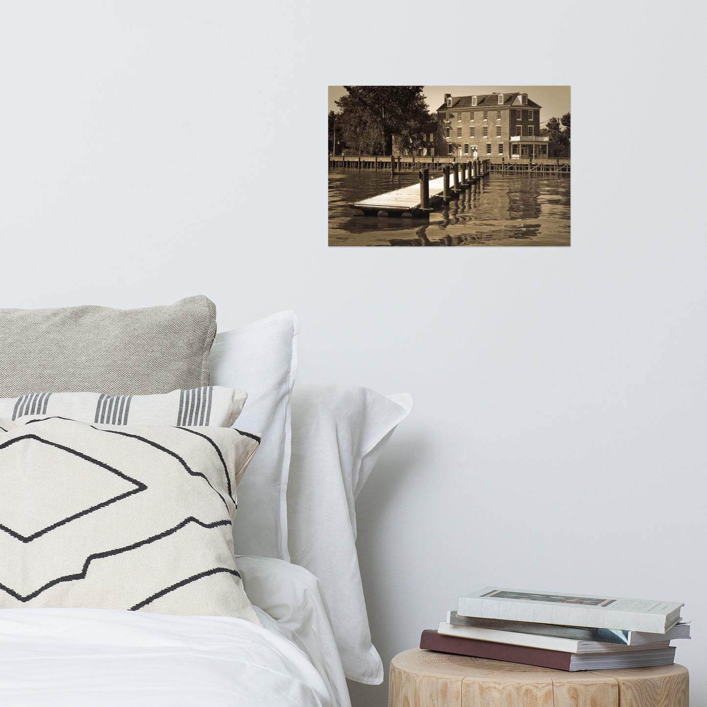 Delaware City Dock Landscape Photo Loose Wall Art Prints
