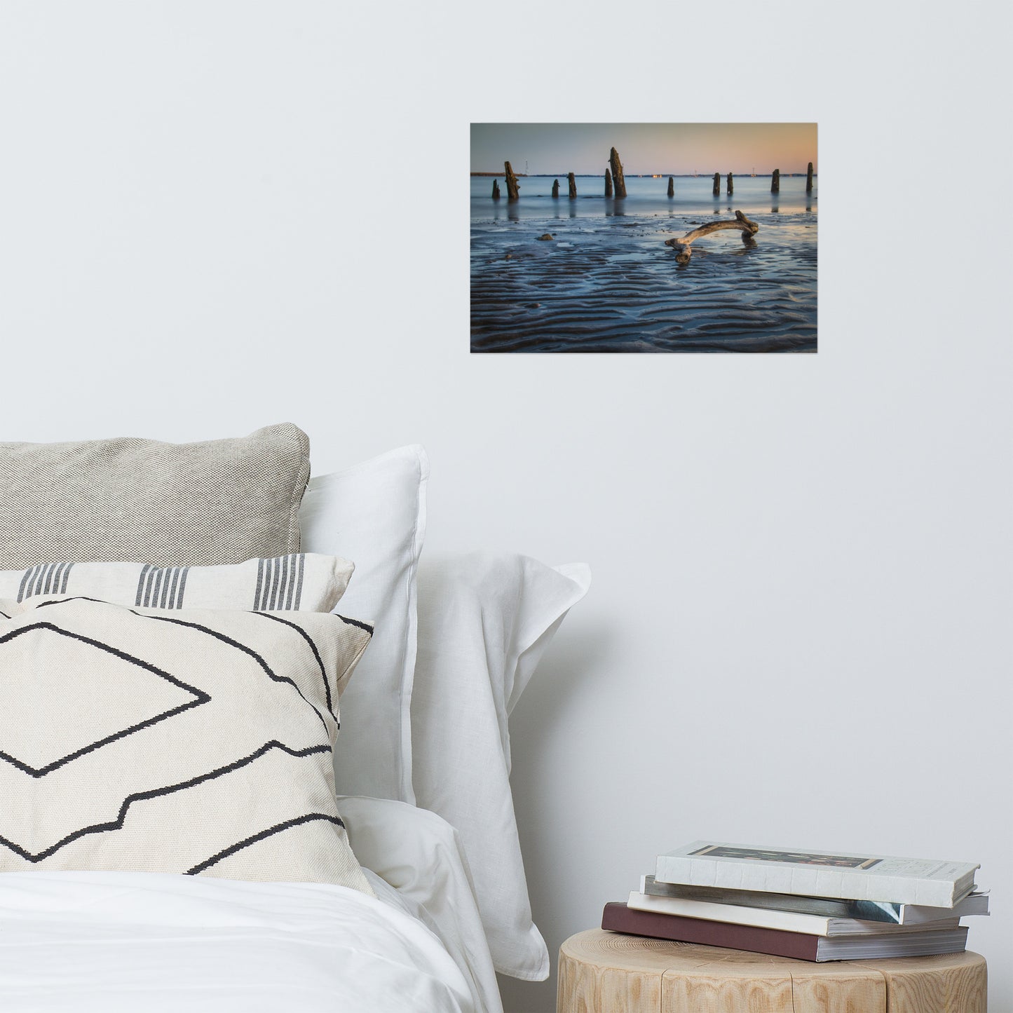 Driftwood and Sandbars Landscape Photo Loose Wall Art Prints