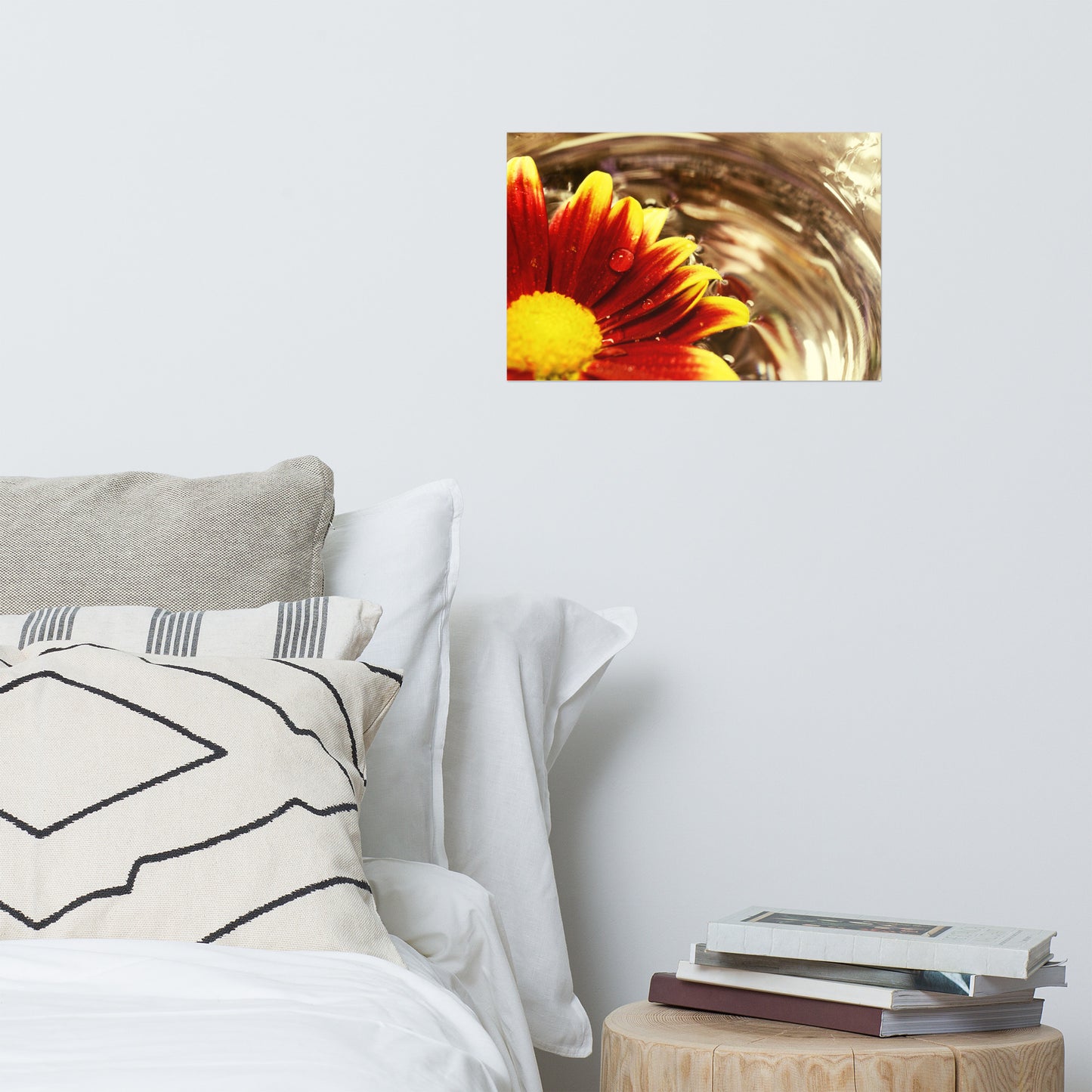 Floating Mum Floral Nature Photo Loose Unframed Wall Art Prints