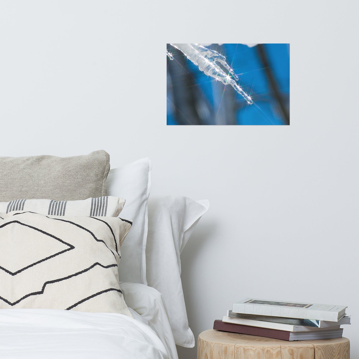 Icicle Nature Photo Loose Unframed Wall Art Prints