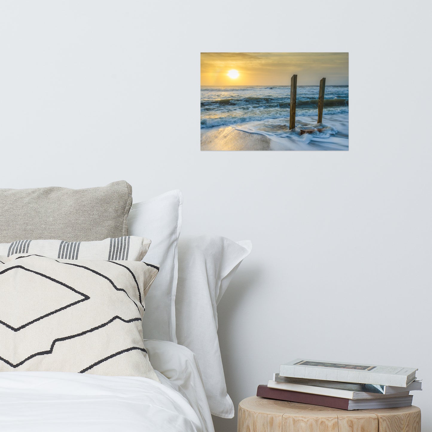 Kissed by the Sea Coastal Landscape Photo Loose Wall Art Prints