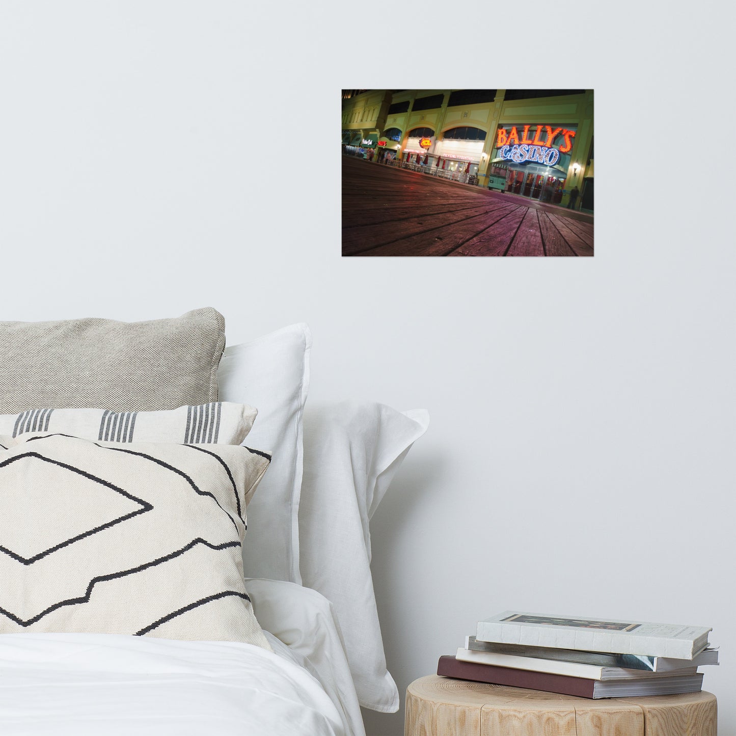 Low On The Boards Urban Coastal Landscape Photo Loose Unframed Wall Art Prints