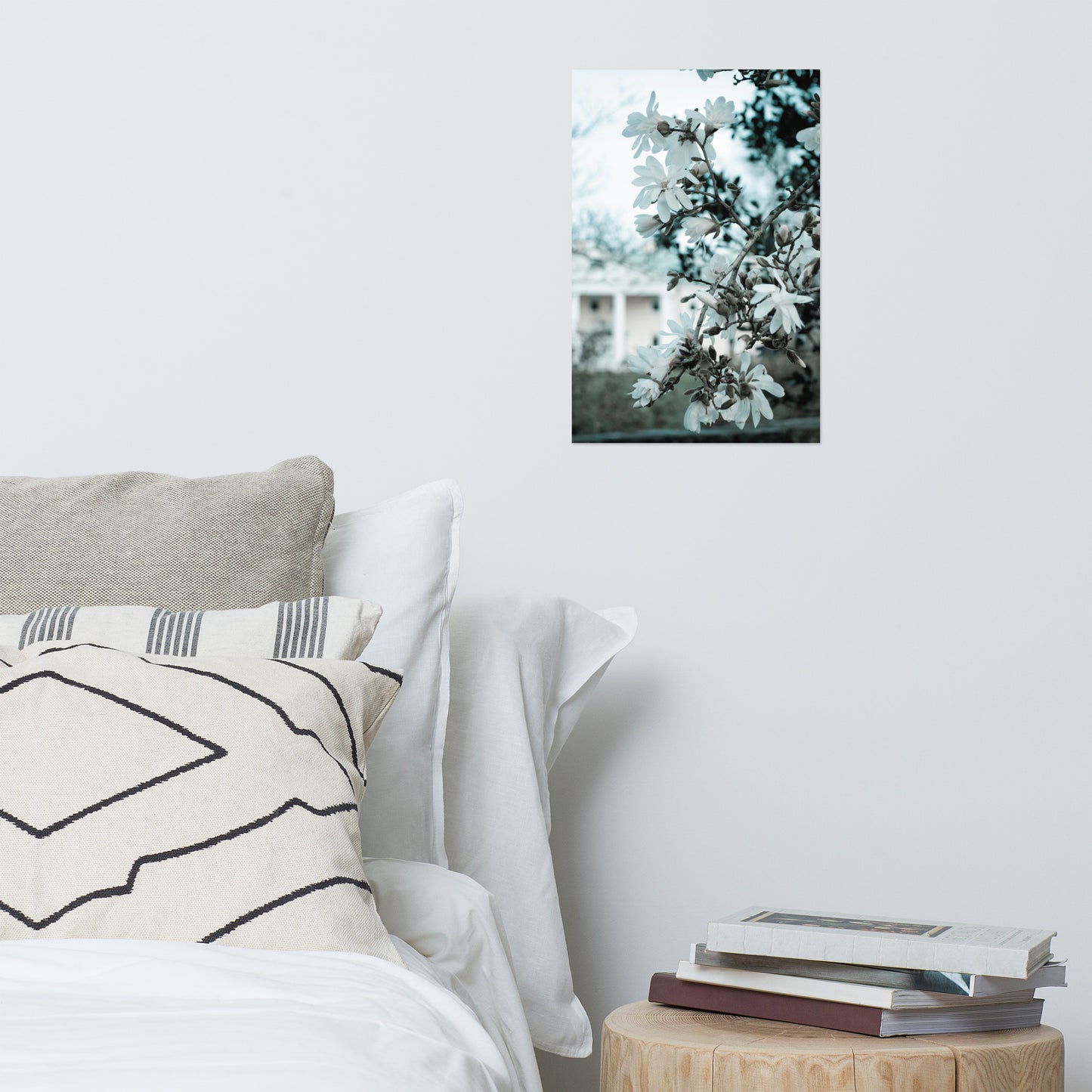 Mansion Blooms Floral Nature Photo Loose Wall Art Print
