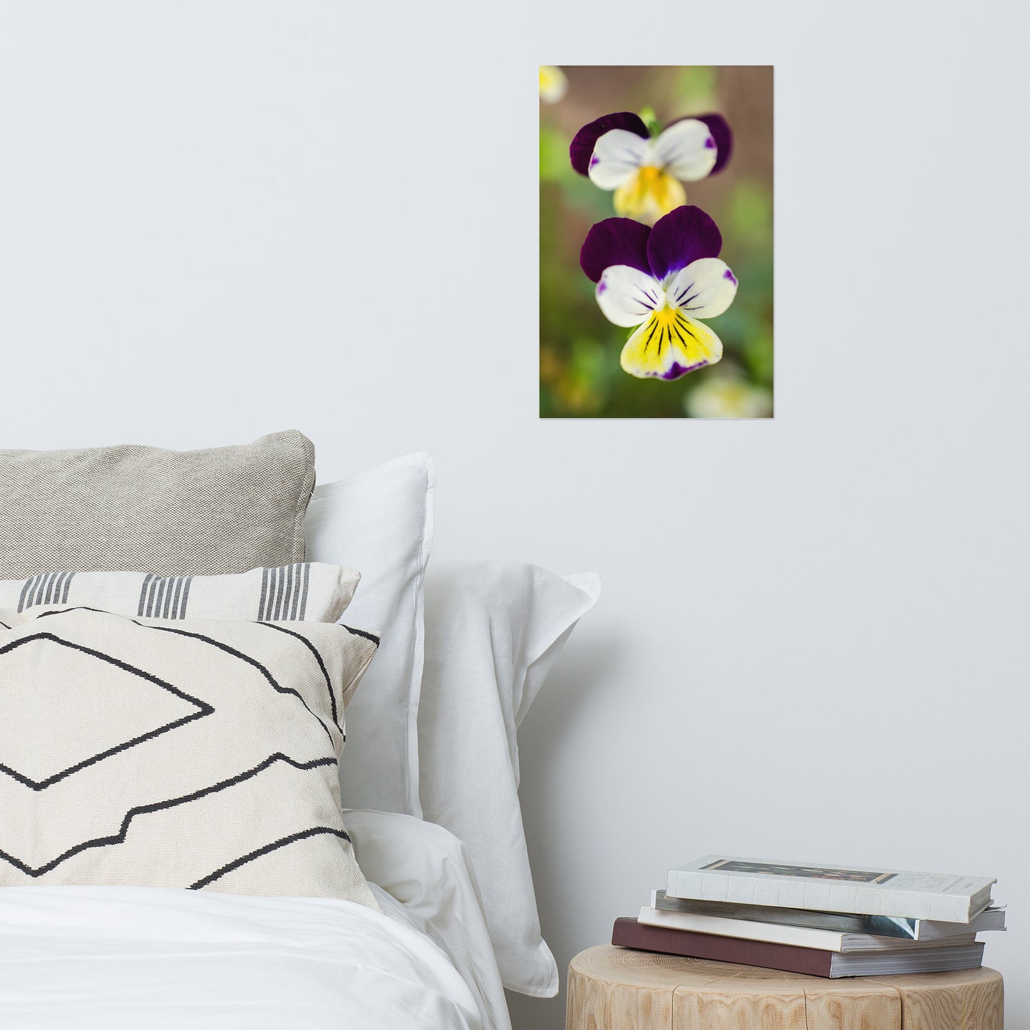 Pretty Little Violets Floral Nature Photo Loose Unframed Wall Art Prints