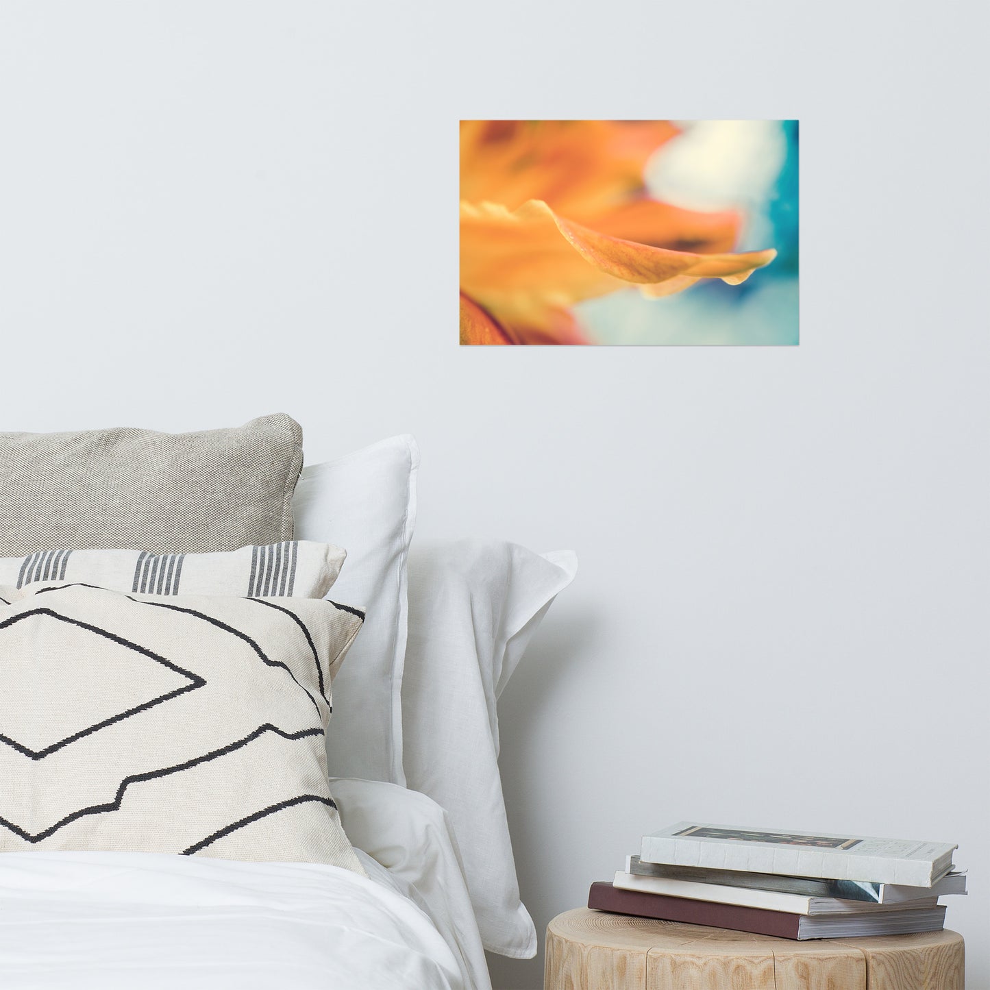 Serene Petals Of Life Floral Nature Photo Loose Unframed Wall Art Prints