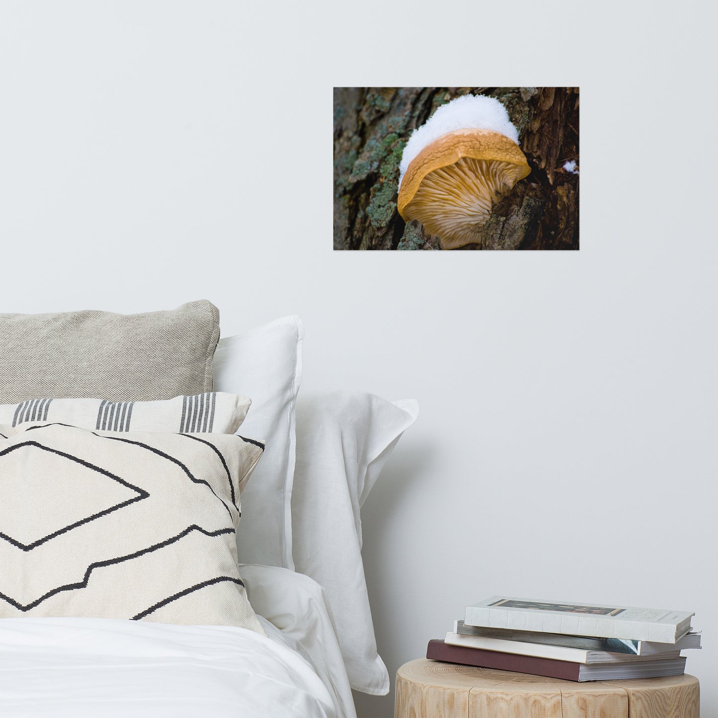 Snow Fungus Rustic Farmhouse Style Botanical Nature Photo Loose Unframed Wall Art Prints