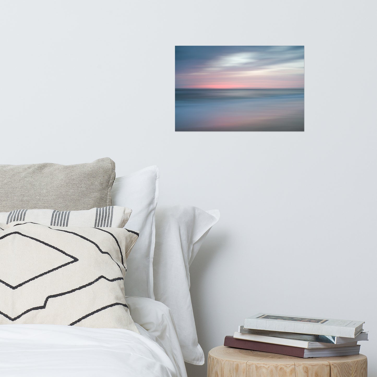 The Colors of Evening on the Beach Landscape Photo Loose Wall Art Prints