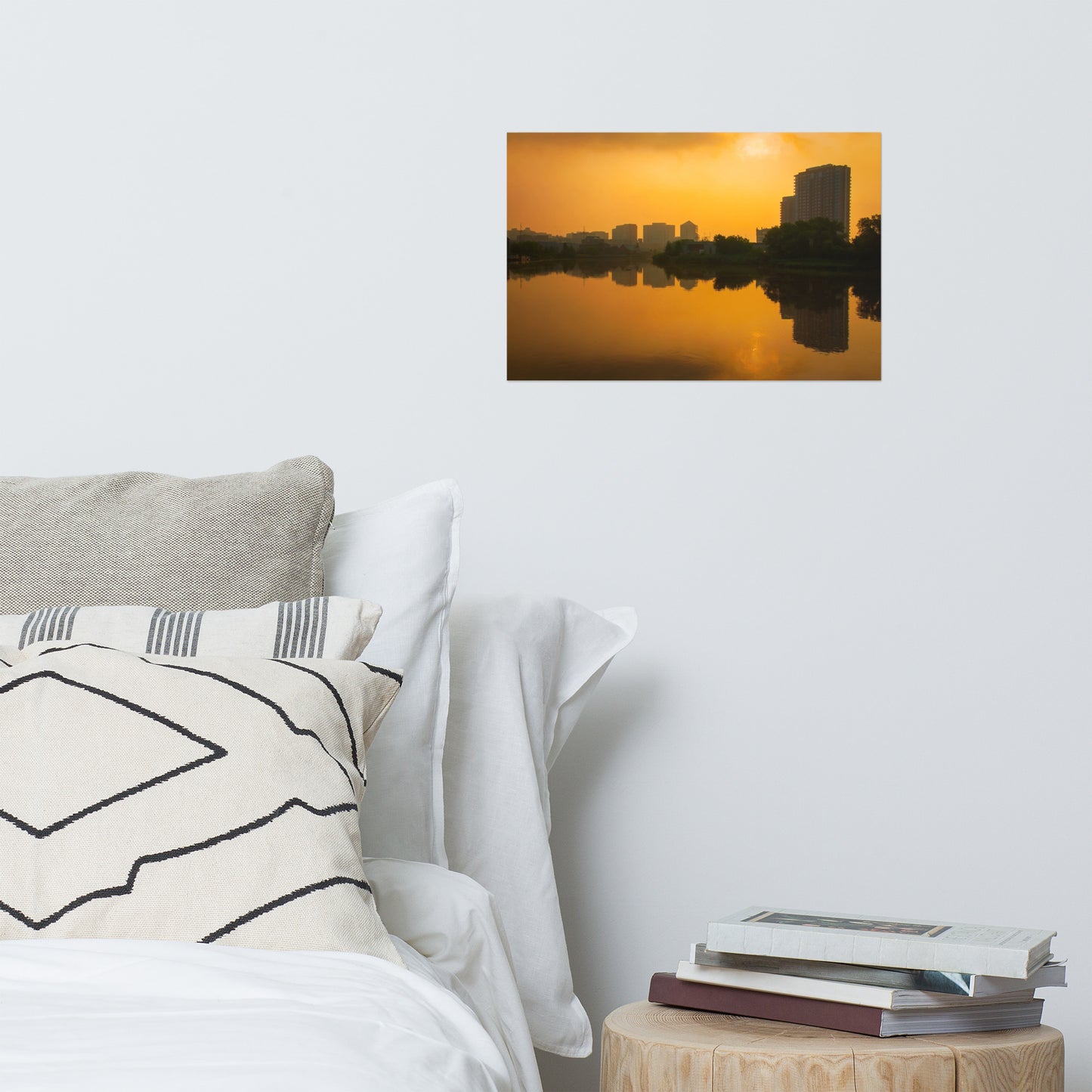 Wilmington at Sunrise Architectural Landscape Photo Loose Wall Art Prints