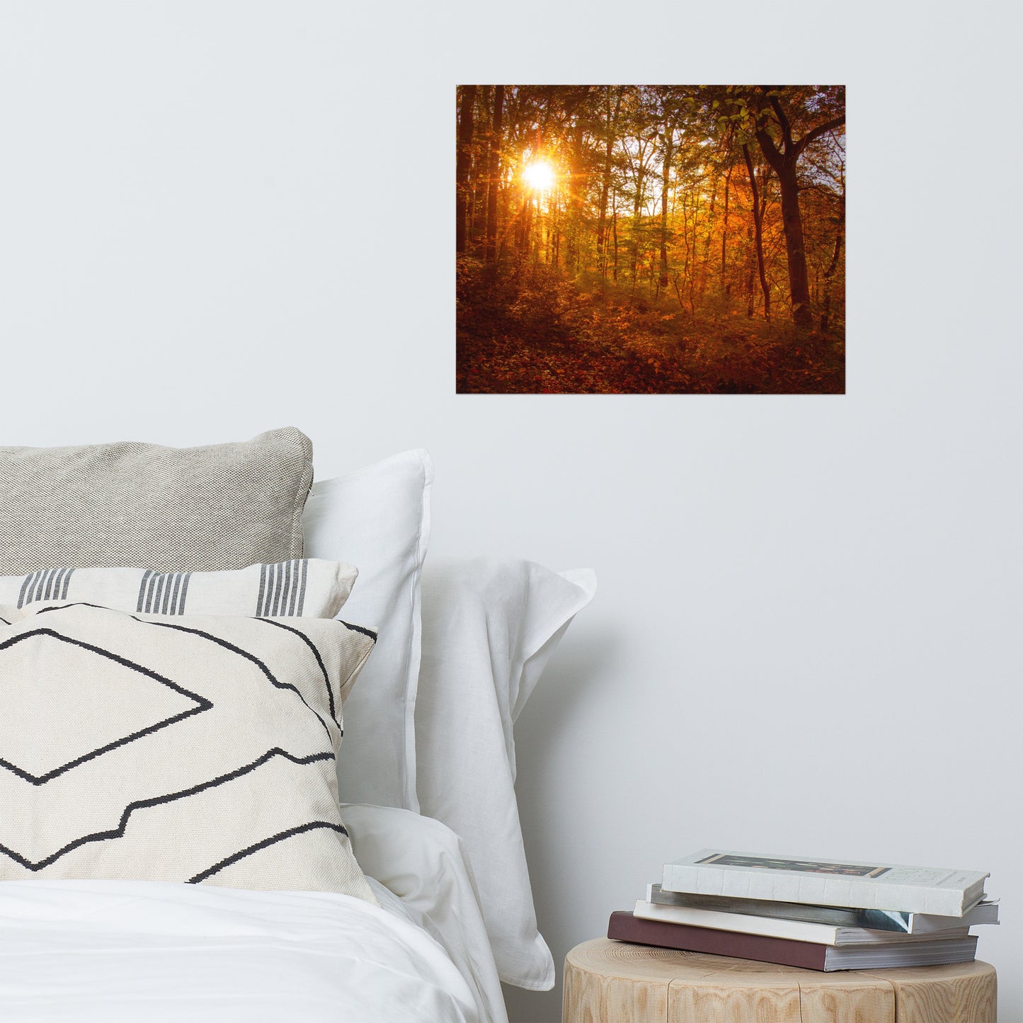 Autumn Sunset Landscape Photo Loose Wall Art Prints