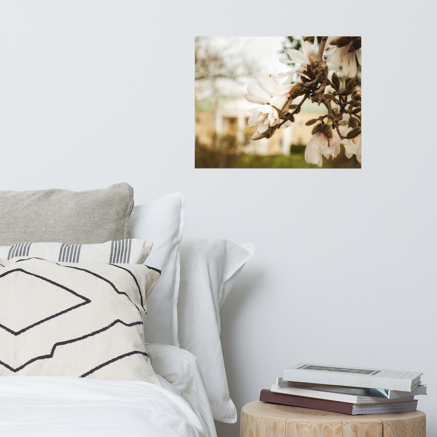 Bellevue Mansion Magnolias Floral Nature Photo Loose Unframed Wall Art Prints