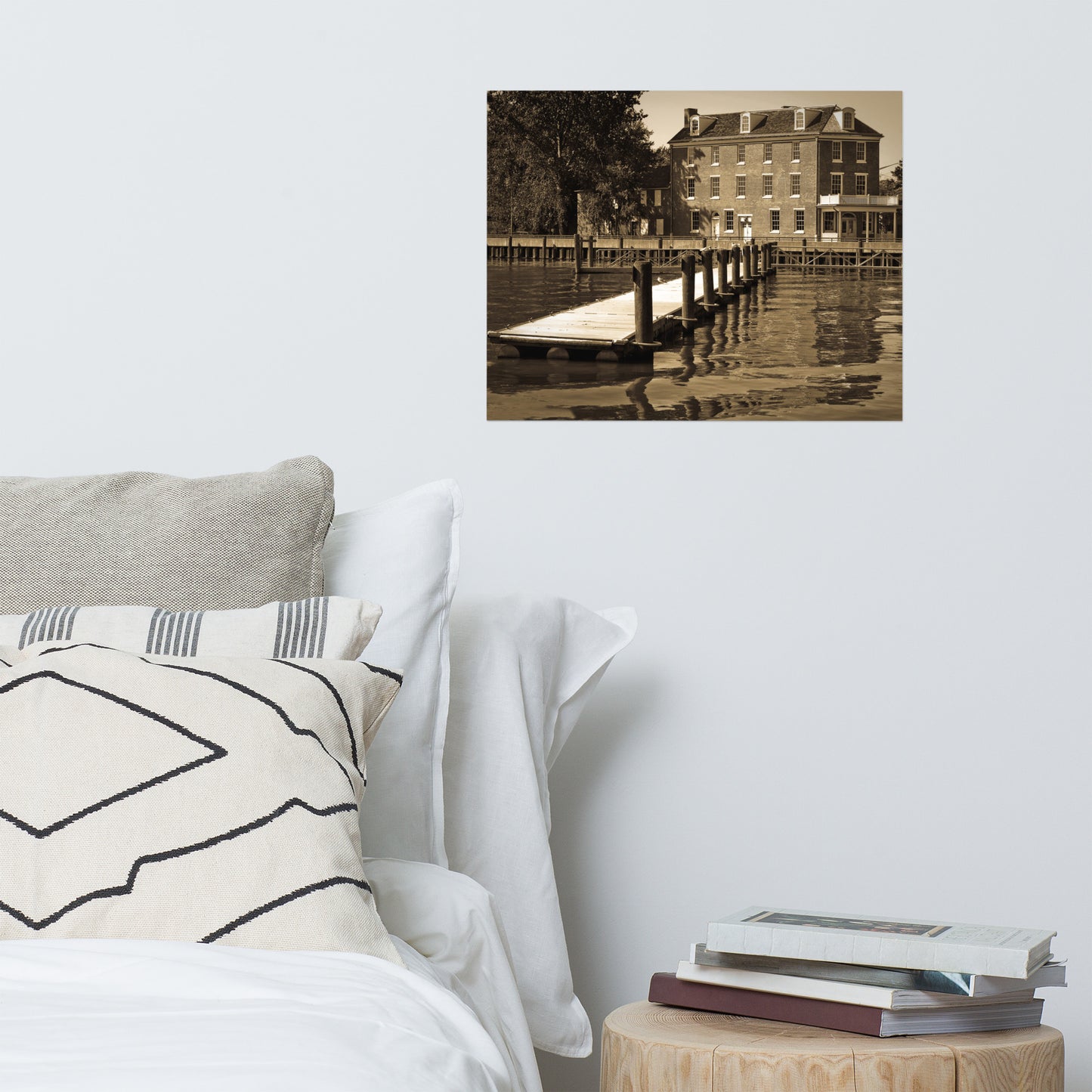Delaware City Dock Landscape Photo Loose Wall Art Prints