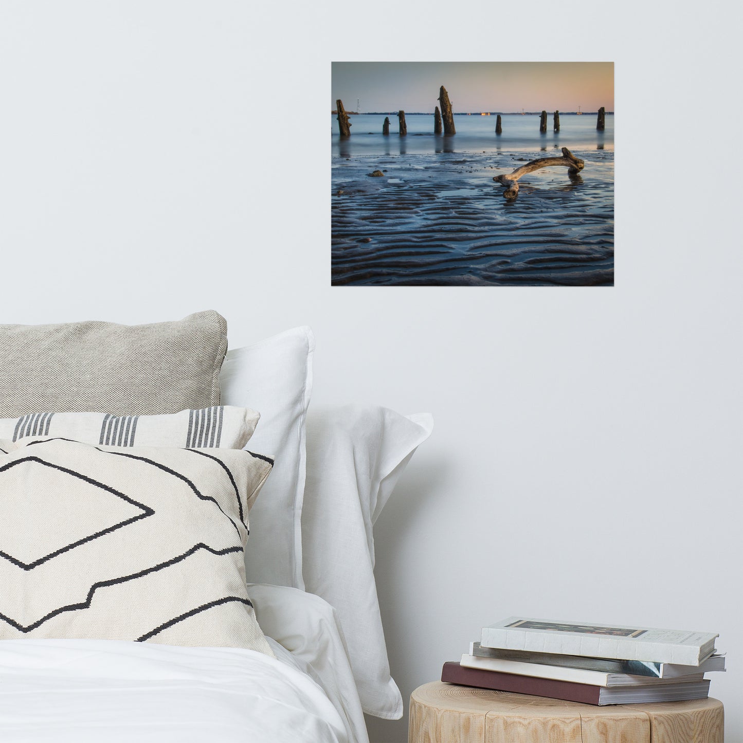 Driftwood and Sandbars Landscape Photo Loose Wall Art Prints