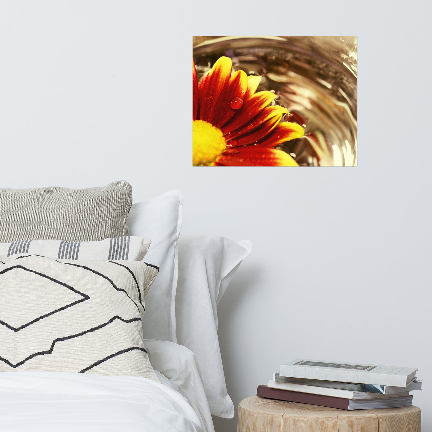 Floating Mum Floral Nature Photo Loose Unframed Wall Art Prints