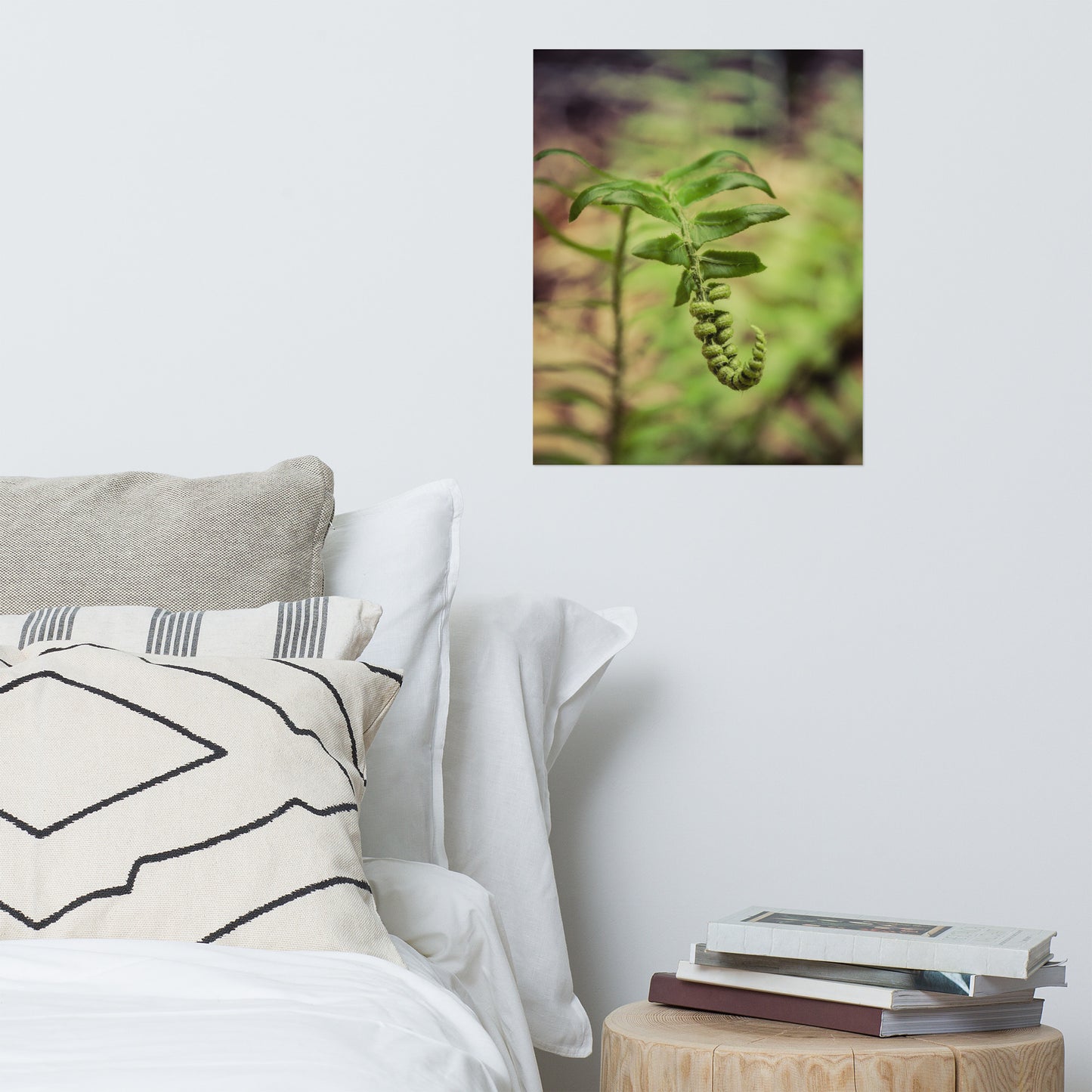 Growth of the Forest Floor Rustic Farmhouse Style Botanical Nature Photo Loose Unframed Wall Art Prints