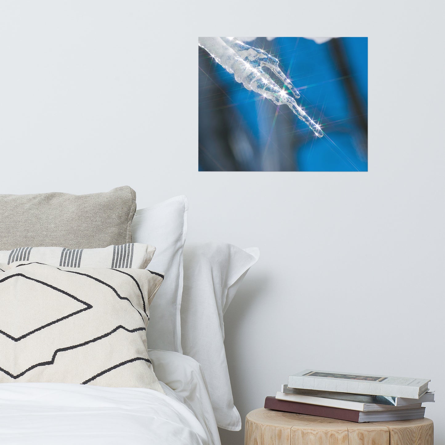 Icicle Nature Photo Loose Unframed Wall Art Prints
