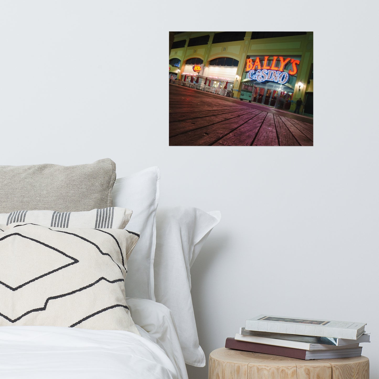 Low On The Boards Urban Coastal Landscape Photo Loose Unframed Wall Art Prints