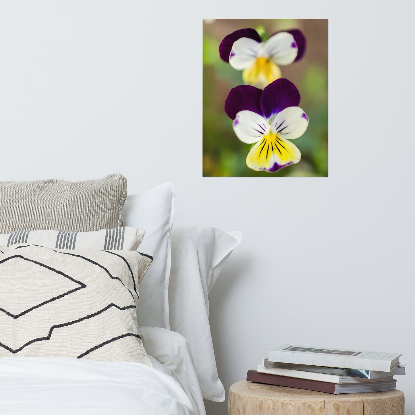 Pretty Little Violets Floral Nature Photo Loose Unframed Wall Art Prints