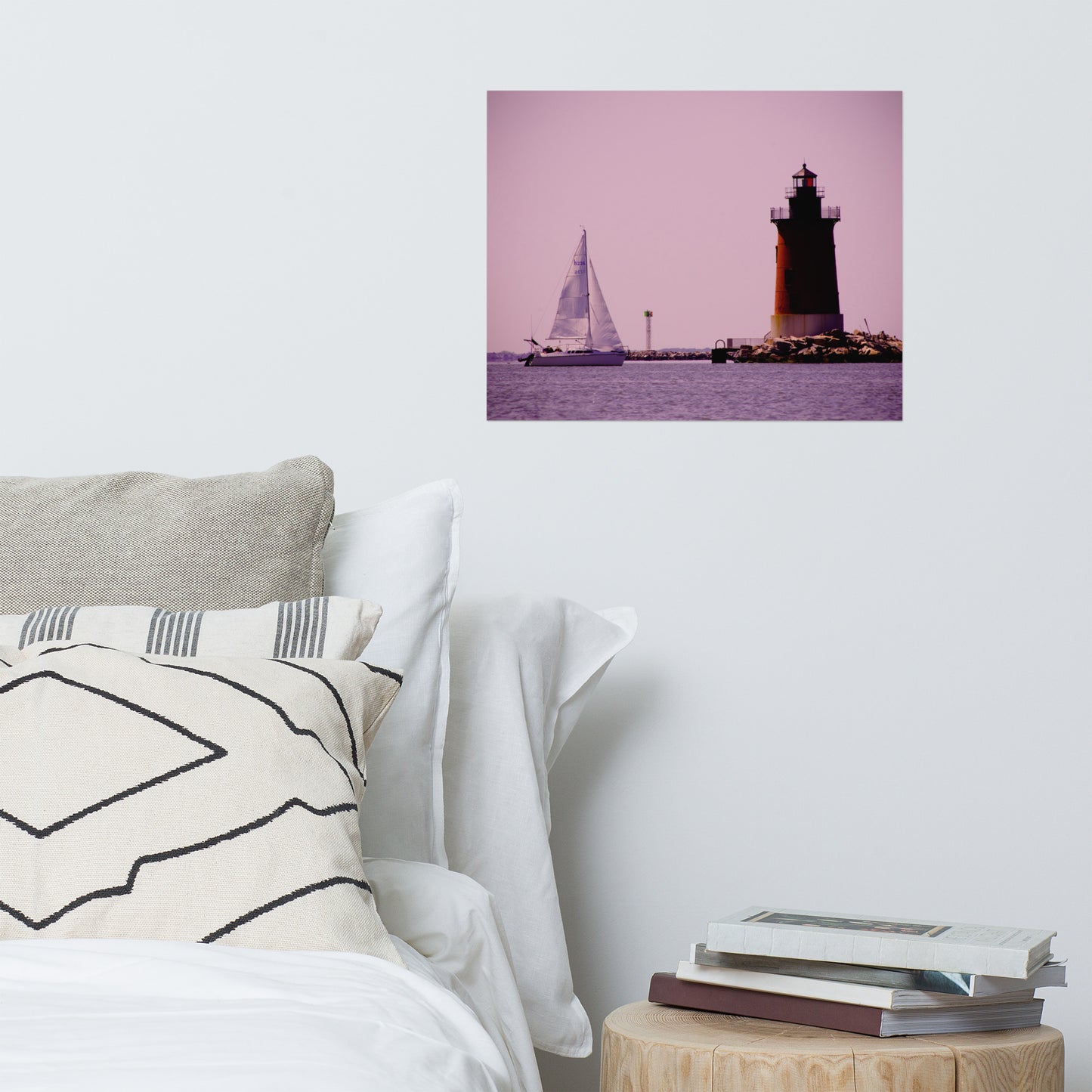 Sailing in the Bay Landscape Photo Loose Wall Art Prints